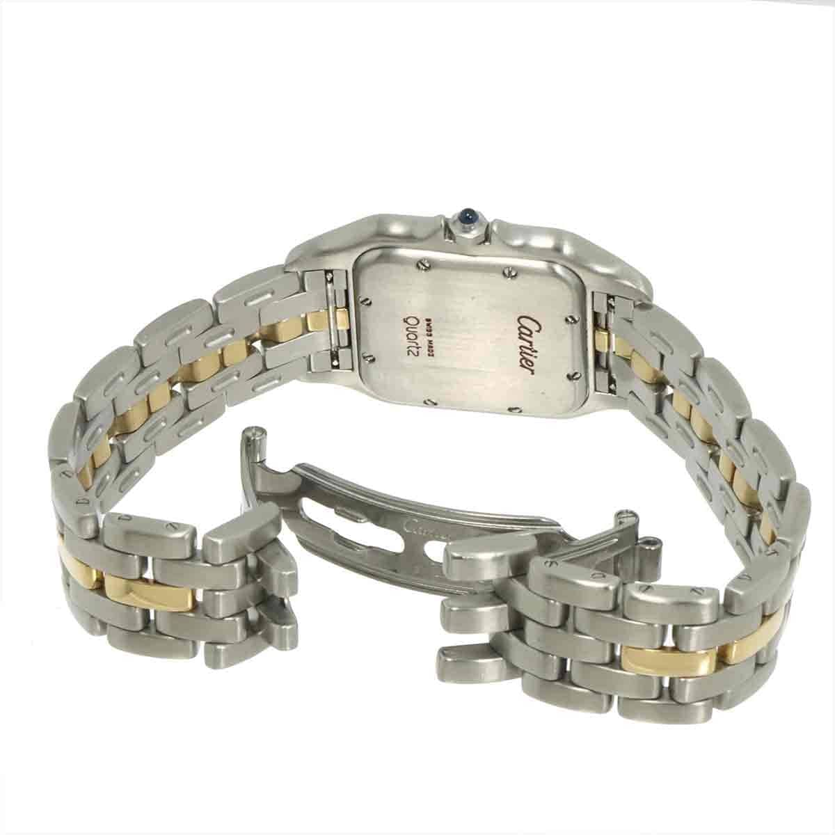 Cartier Cartier Panthere MM 1Row 83083242 YG Quartz Date Cream Dial Boys Watch 90319165