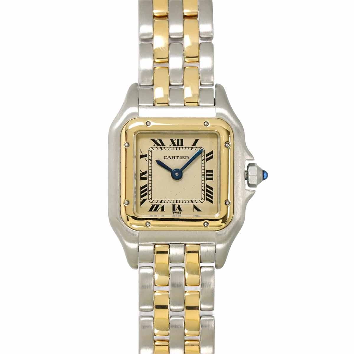 Cartier Cartier Panthere Two Row SM 84083242 Quartz Cream Dial K18YG Ladies 90300276