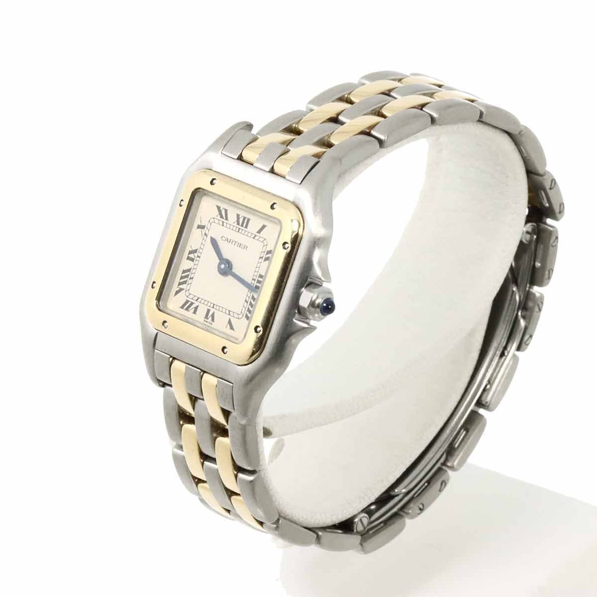 Cartier Cartier Panthere Two Row SM 84083242 Quartz Cream Dial K18YG Ladies 90300276