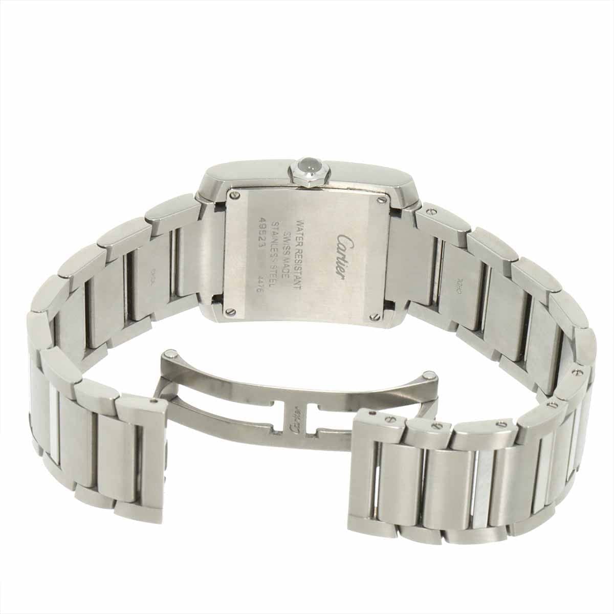 Cartier Cartier Tank Francaise MM WSTA0086 Quartz Silver Dial Boys Watch 90320803