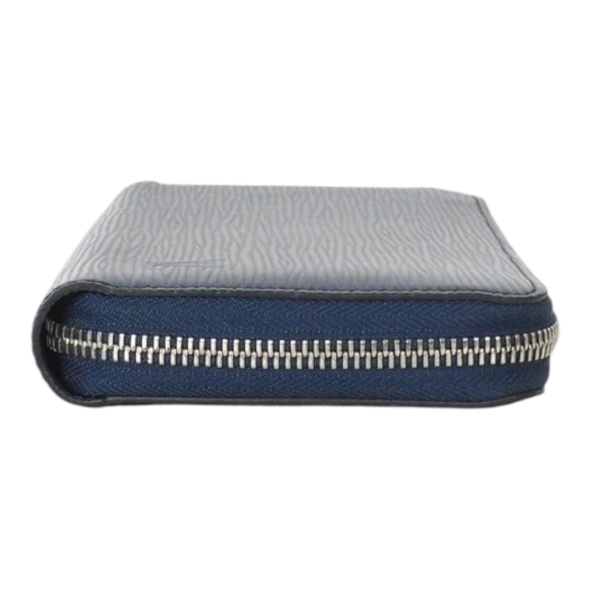 Louis Vuitton Epi Zippy Blue Wallet - Full Set
