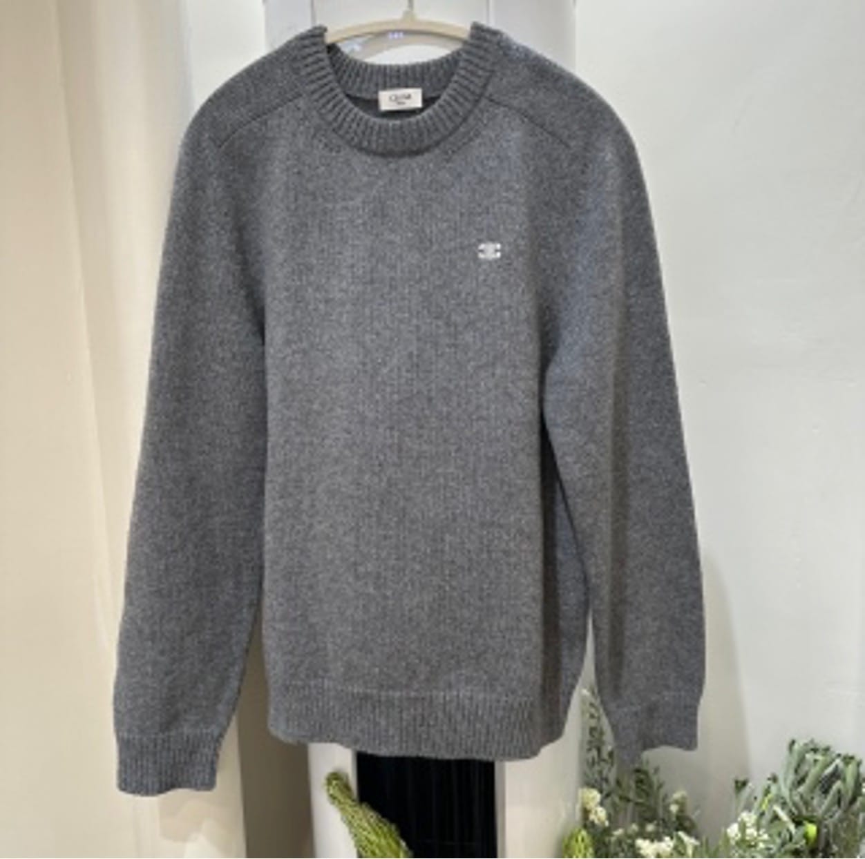 CELINE Celine Arc de Triomphe logo sweater US652674
