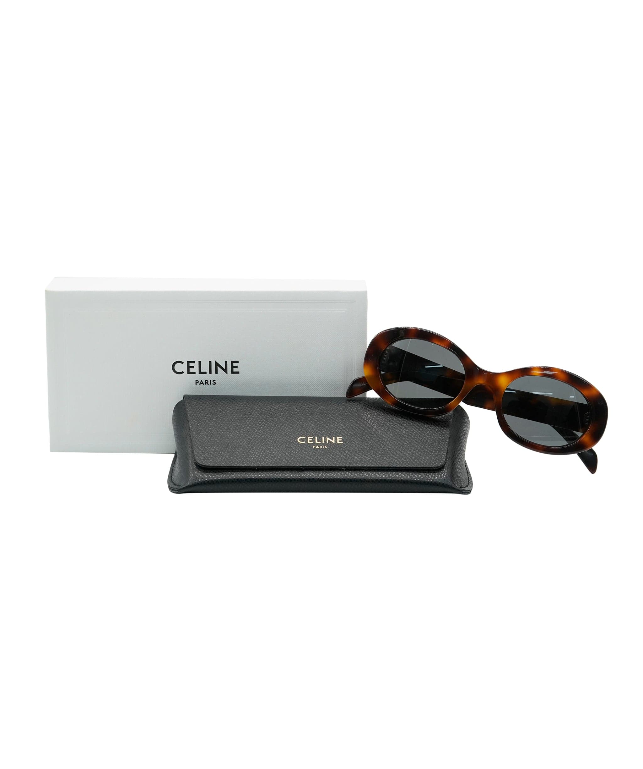 Celine Celine Triomphe Tortoiseshell Sunglasses ALC2614
