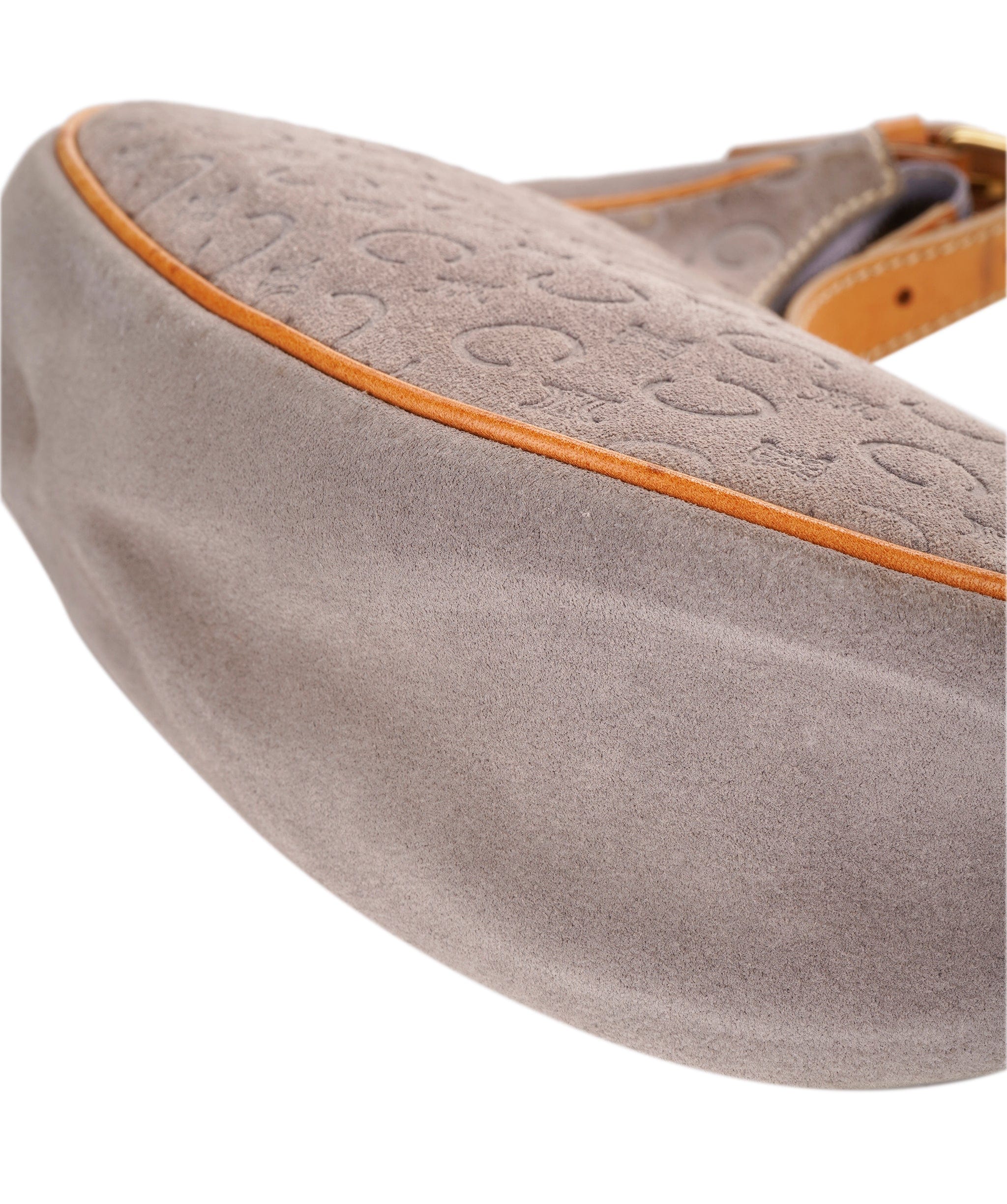 Celine Celine suede half moon shoulder bag - AJC0843