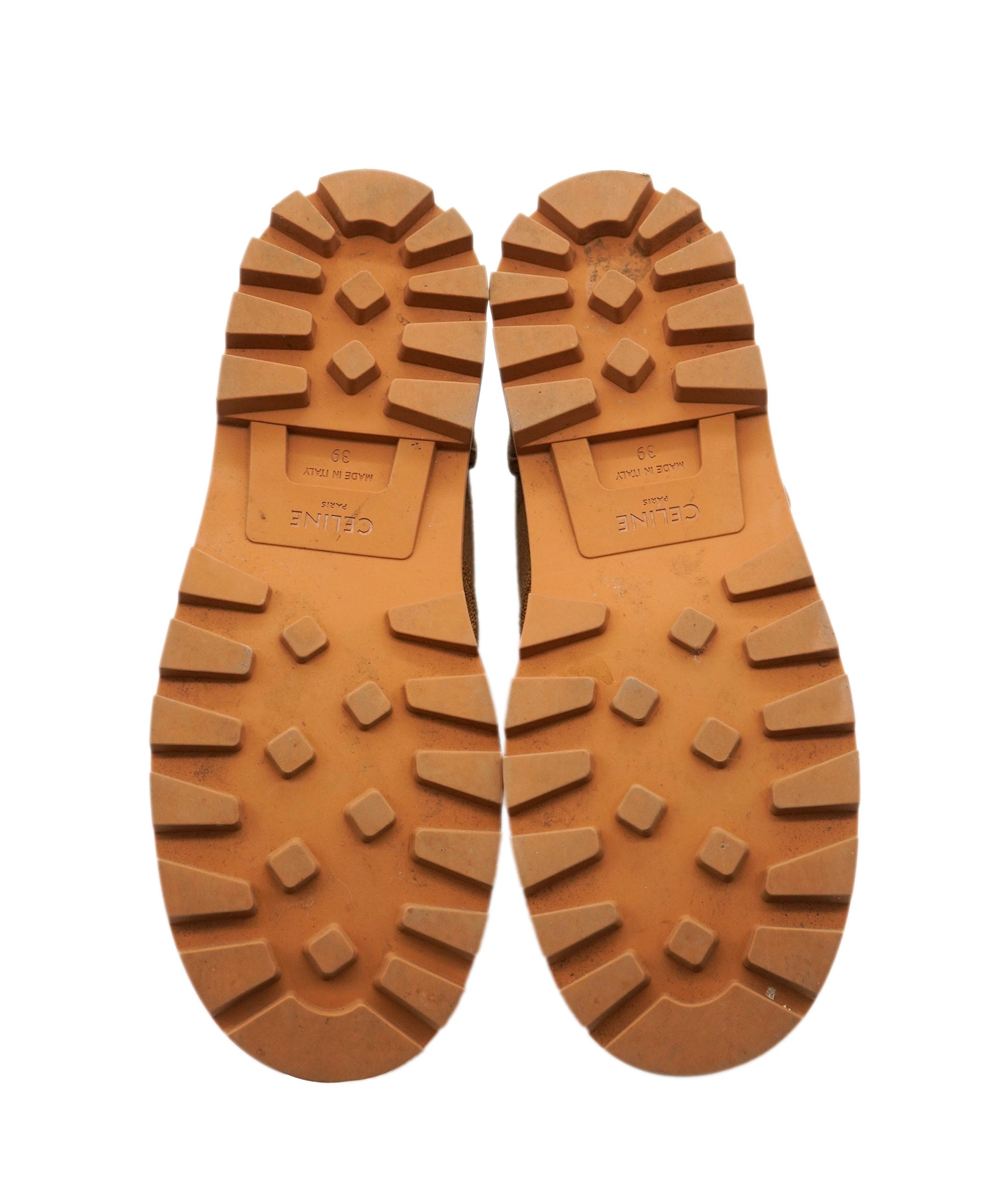 Celine Celine Triomphe Logo Lace Up Boots ALL0845