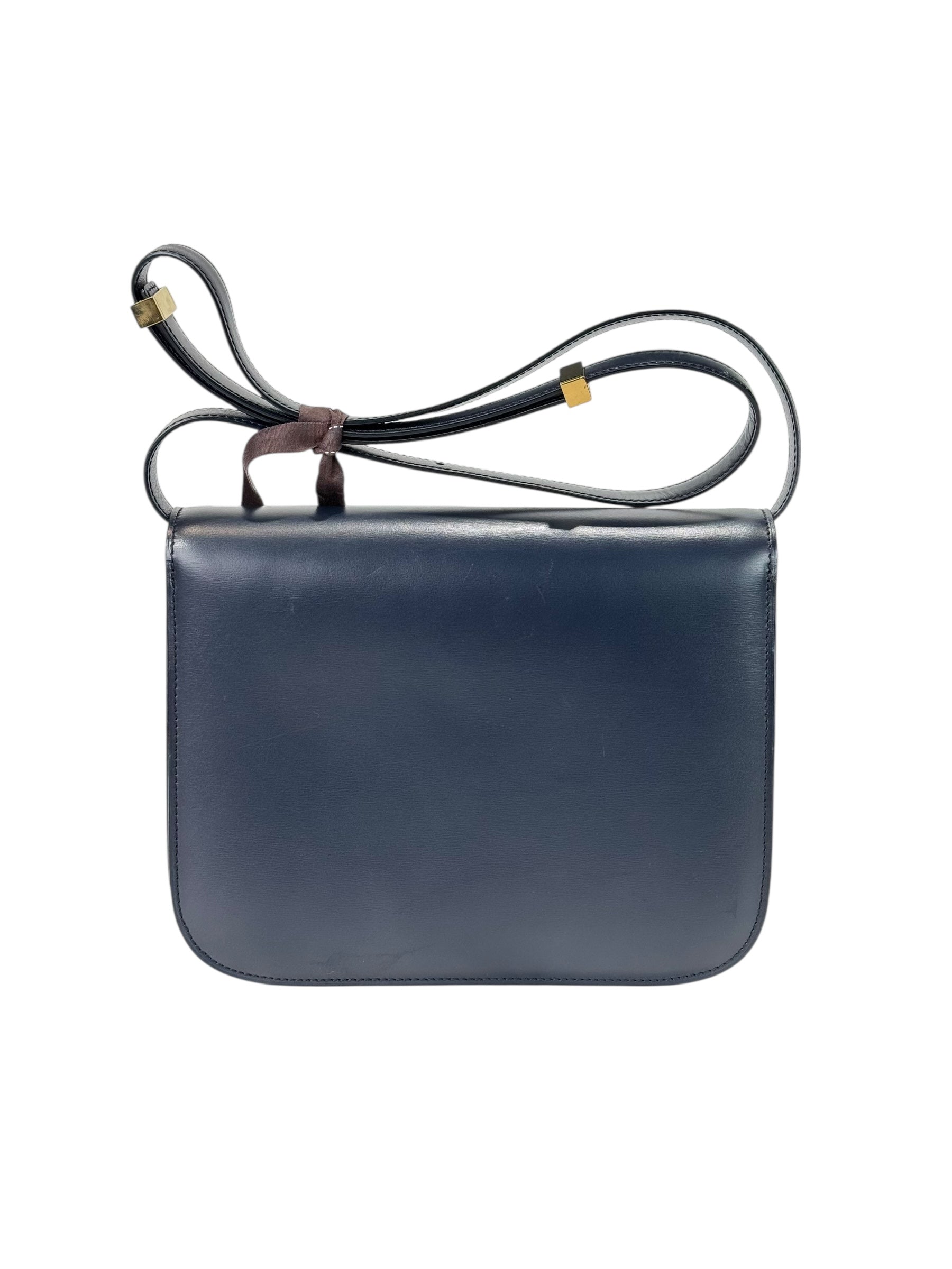 Celine Celine Box Classic Navy Bag