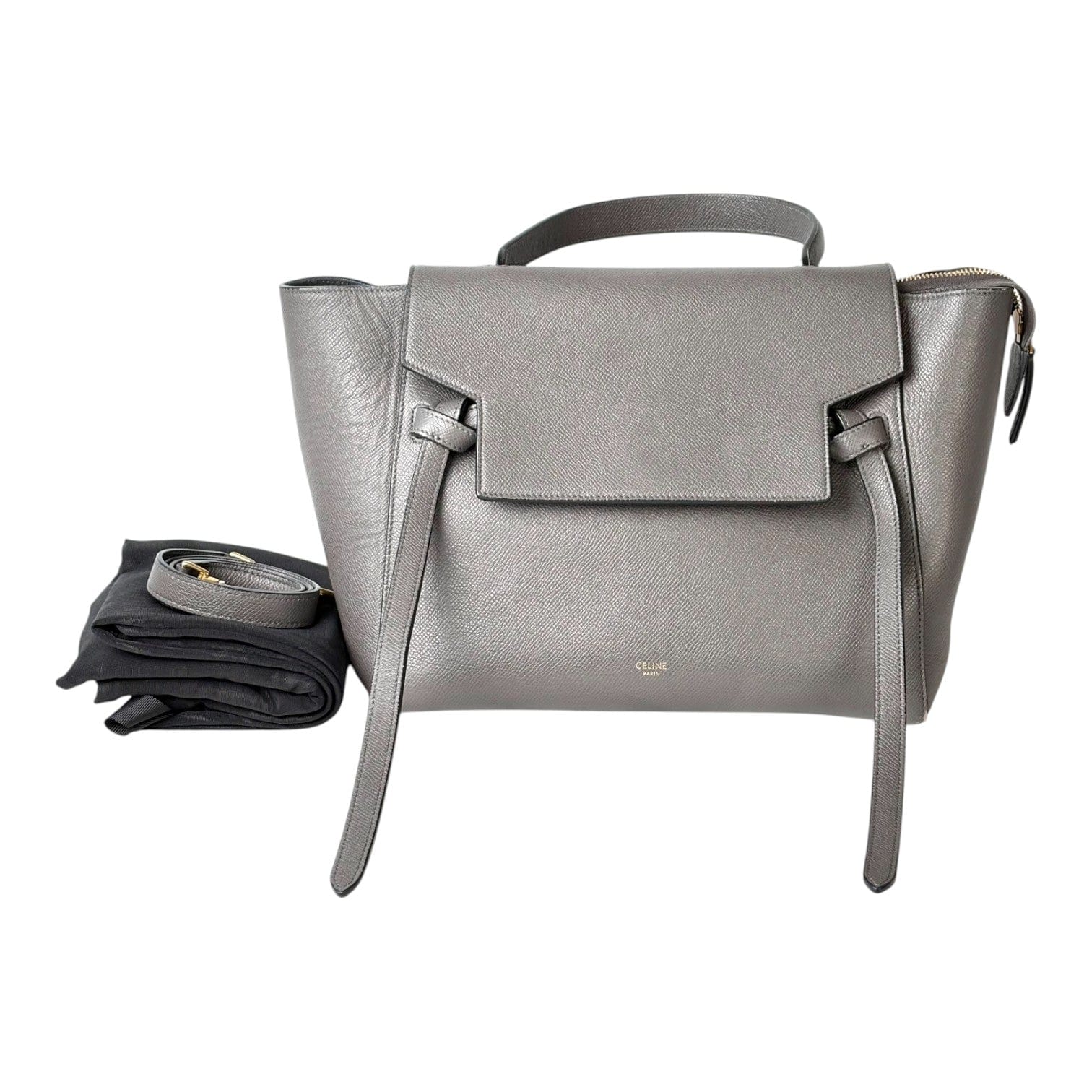 Celine Celine Grey Belt Medium Bag