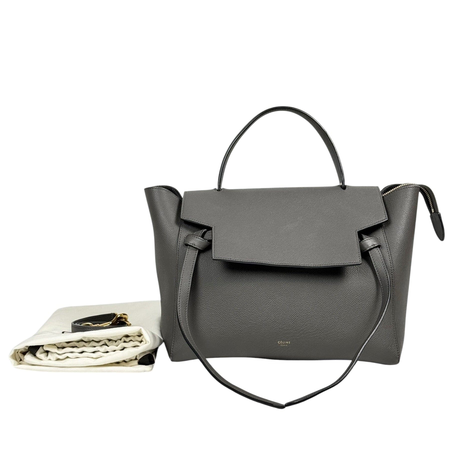 Celine Celine Medium Grey Belt Bag