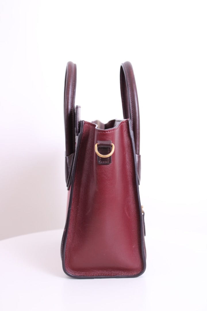 Celine Celine Nano Luggage Tote Tri Colour
