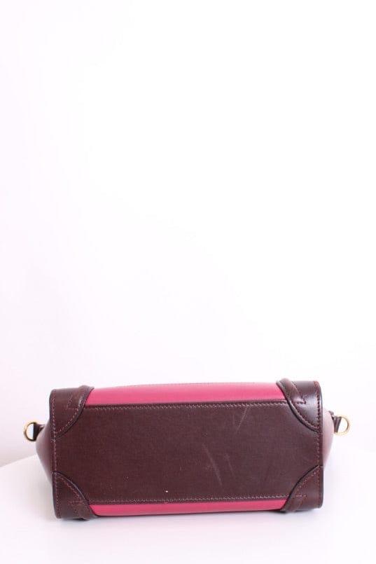 Celine Celine Nano Luggage Tote Tri Colour