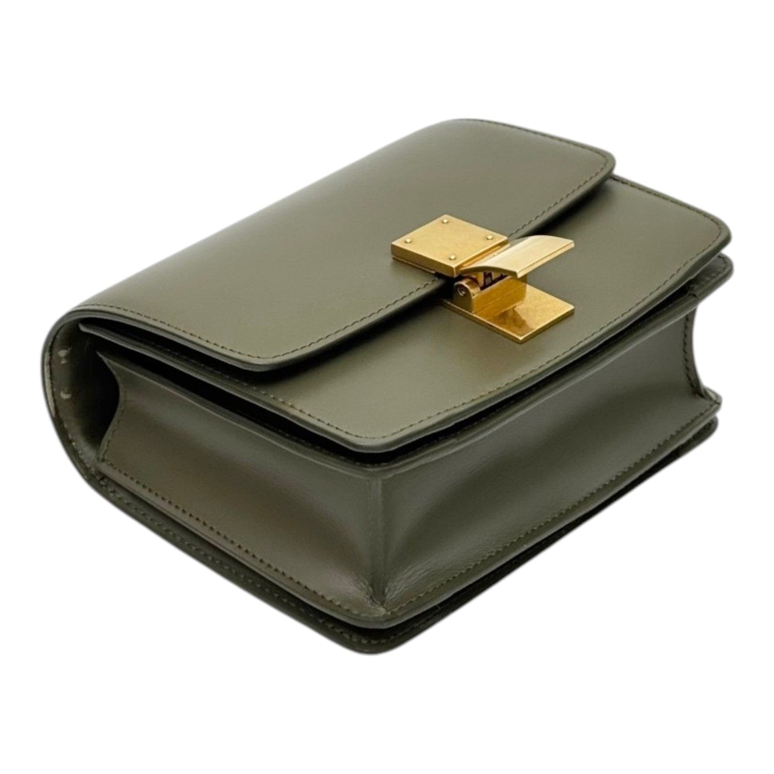 Celine Celine Olive Small Classic Box Bag