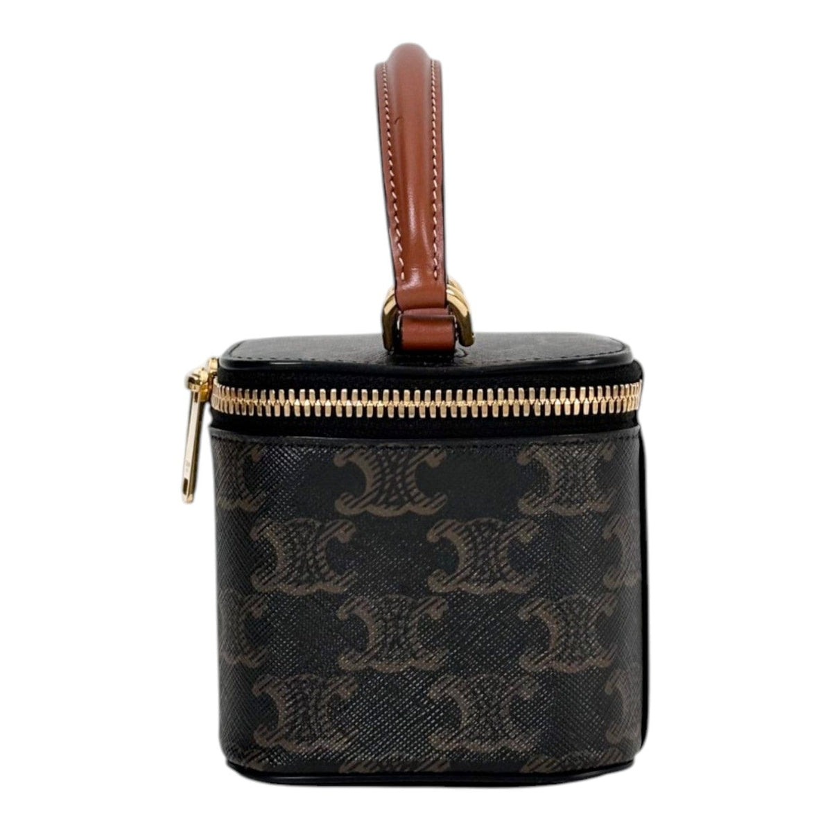 Celine Celine Triomphe Canvas Vanity Bag