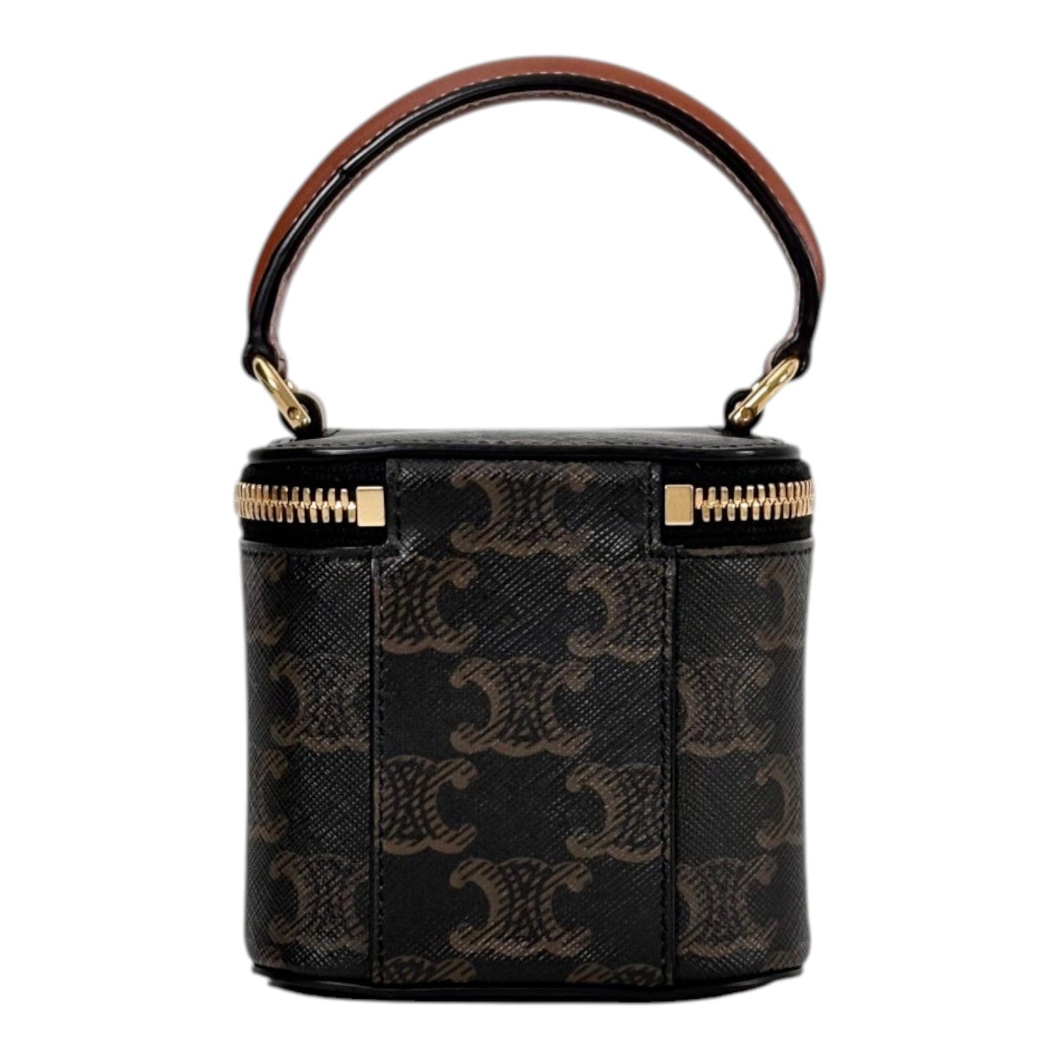 Celine Celine Triomphe Canvas Vanity Bag
