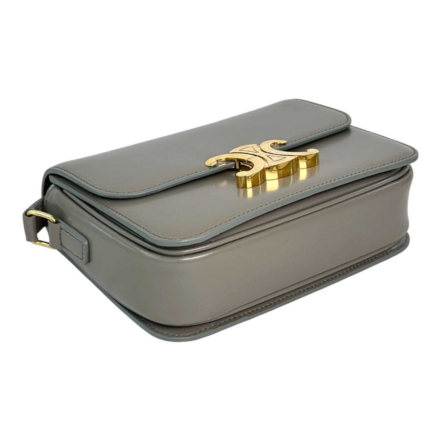 Celine Celine Triomphe Teen Grey Bag