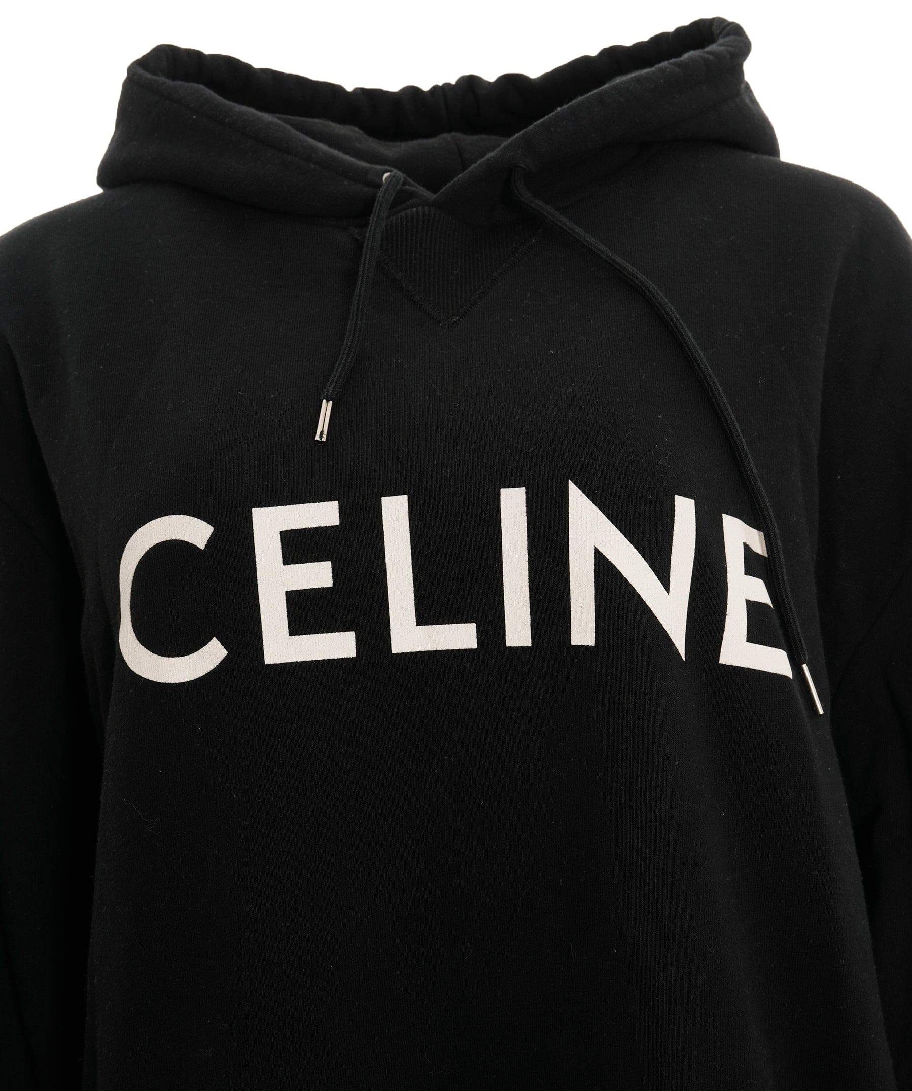 Celine Celine Black Logo Hoodie ALC2989