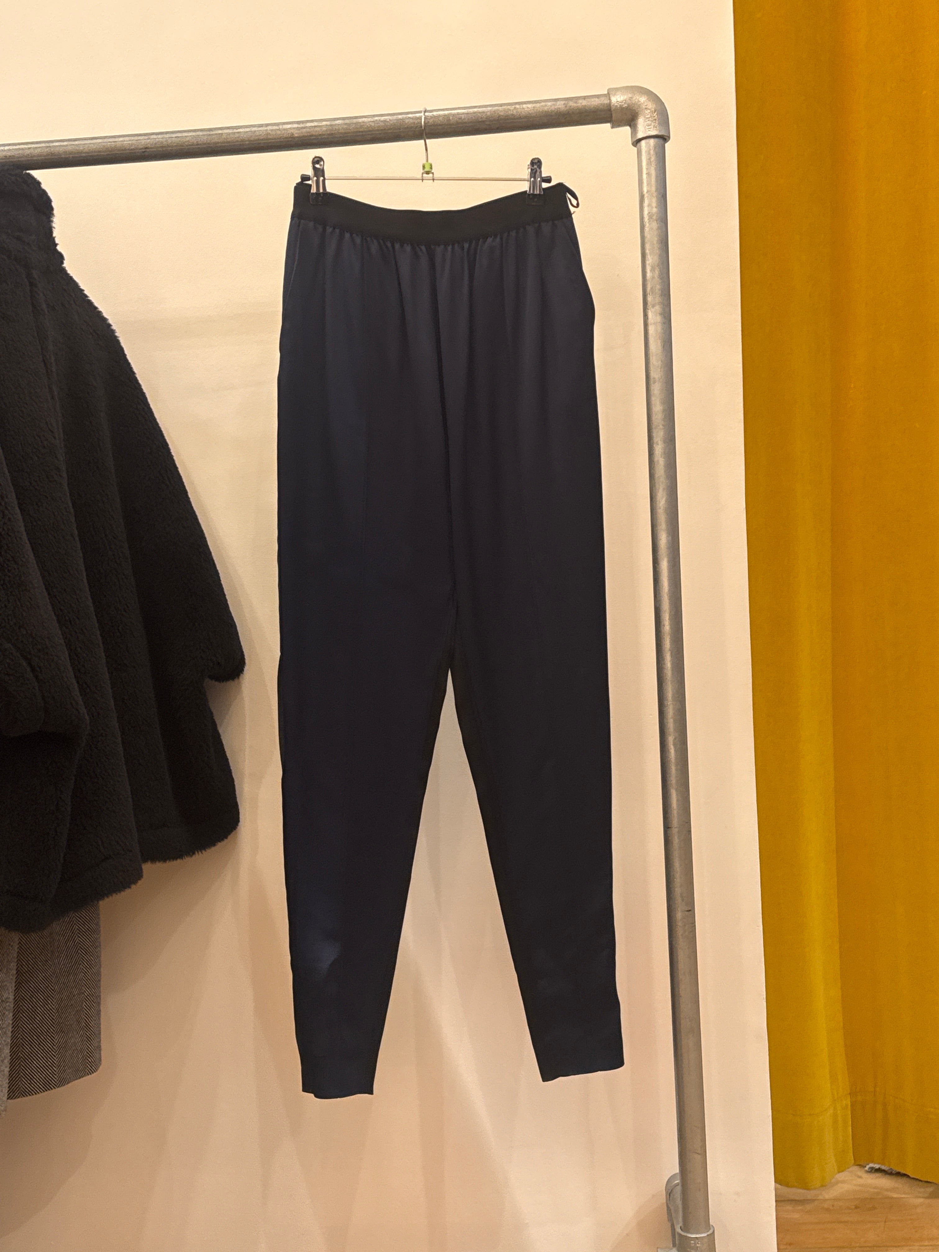 Celine Celine Blue and black pants with elastic band AGC2375