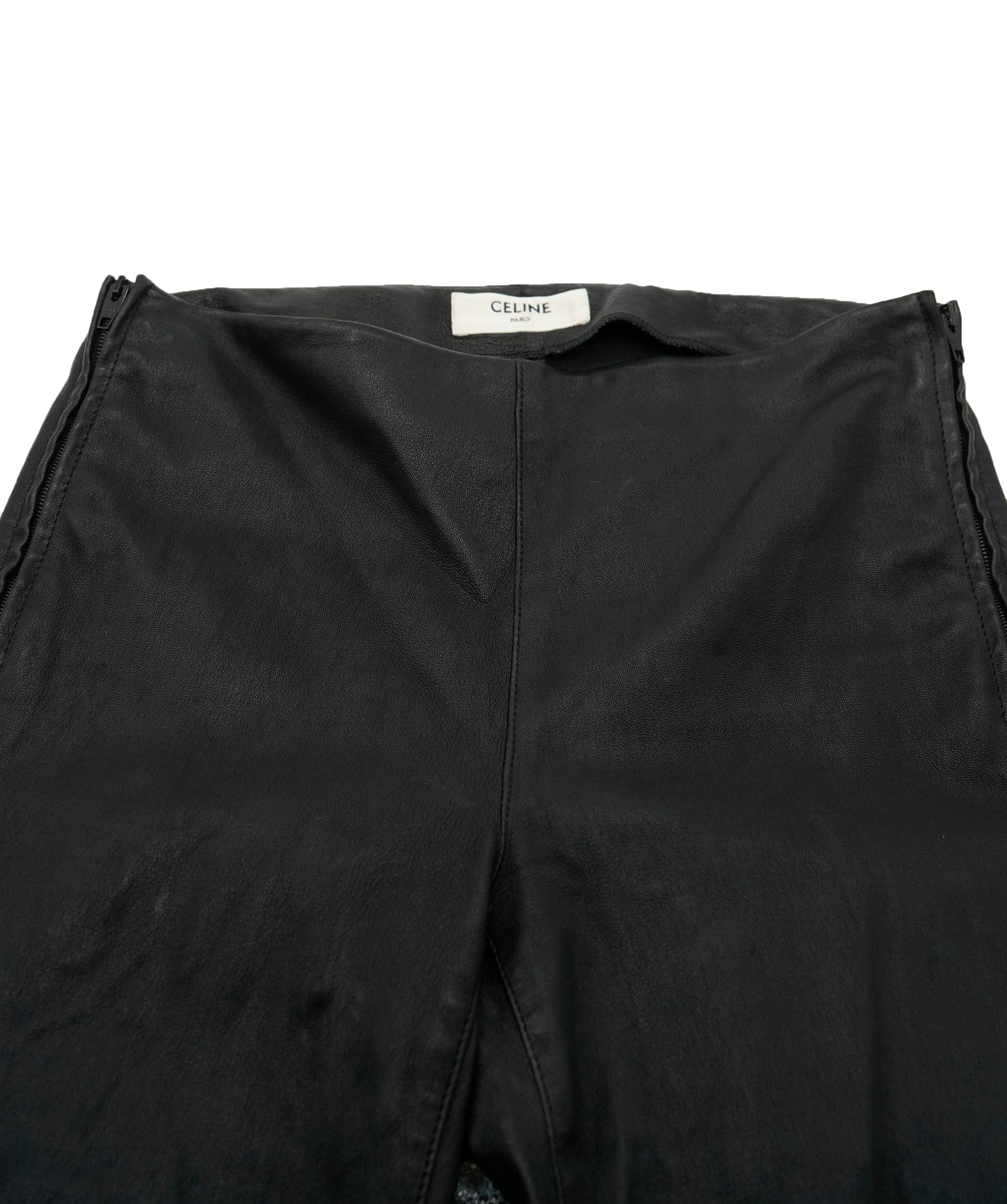 Celine Celine – High-Rise Supple Leather Trousers ALC2423