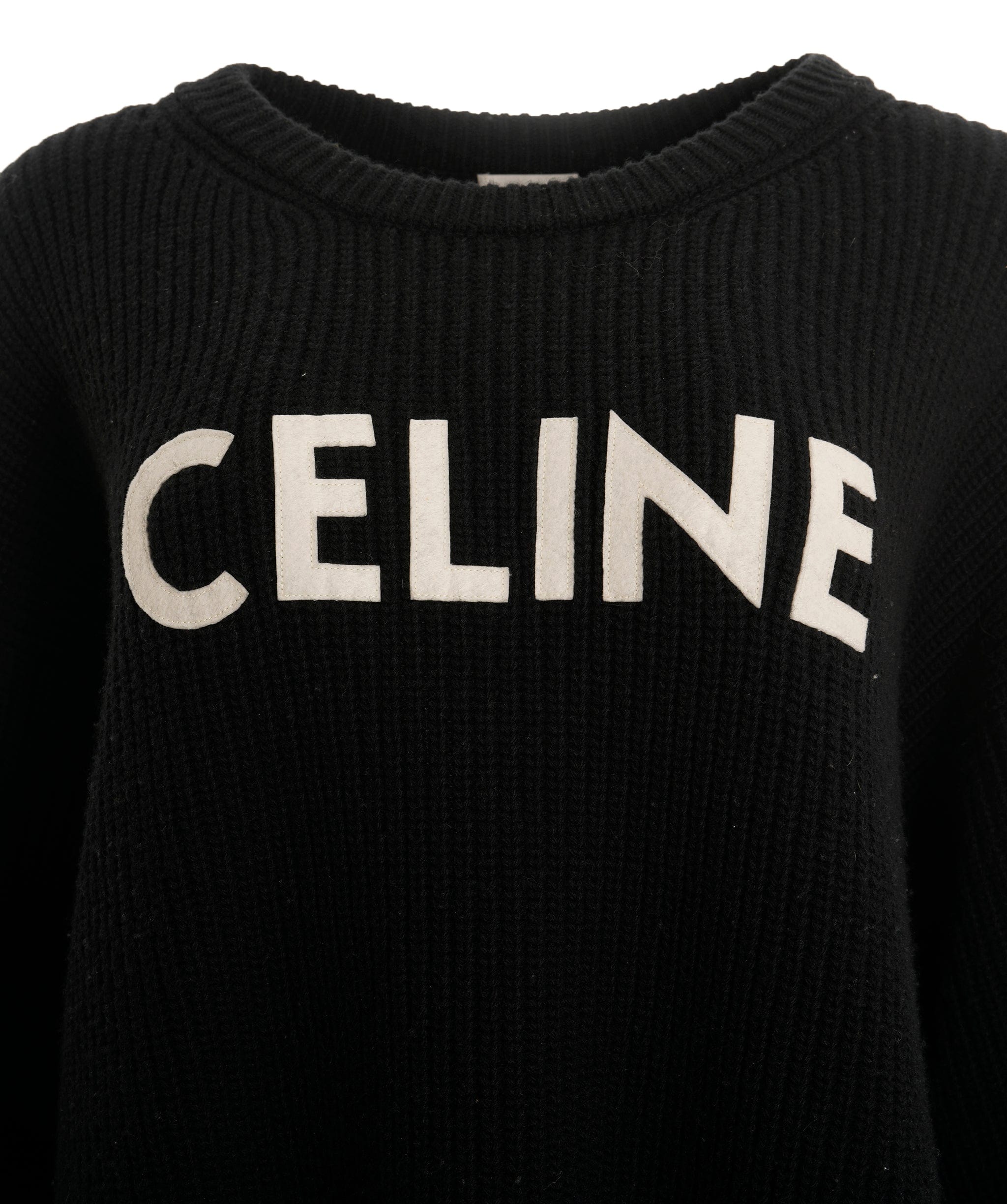 Celine Celine Logo Jumper Crewneck black ALC2977