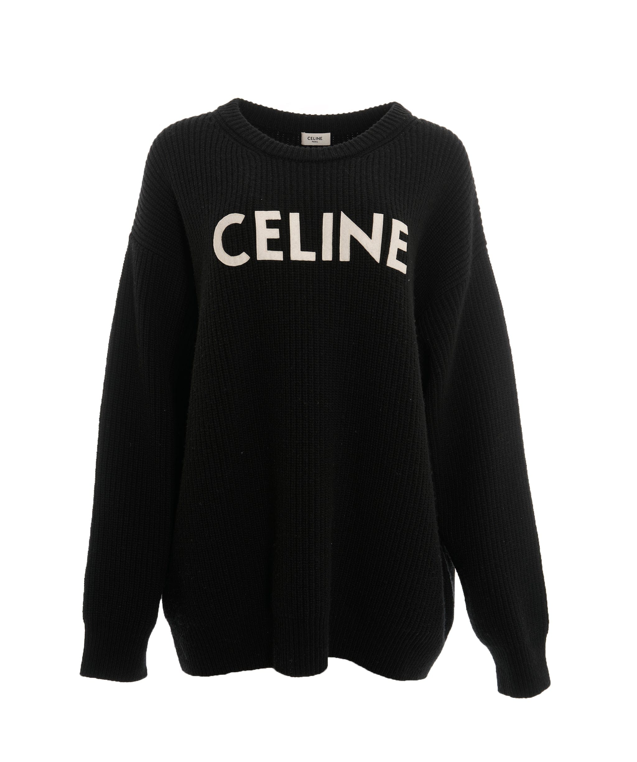Celine Celine Logo Jumper Crewneck black ALC2977