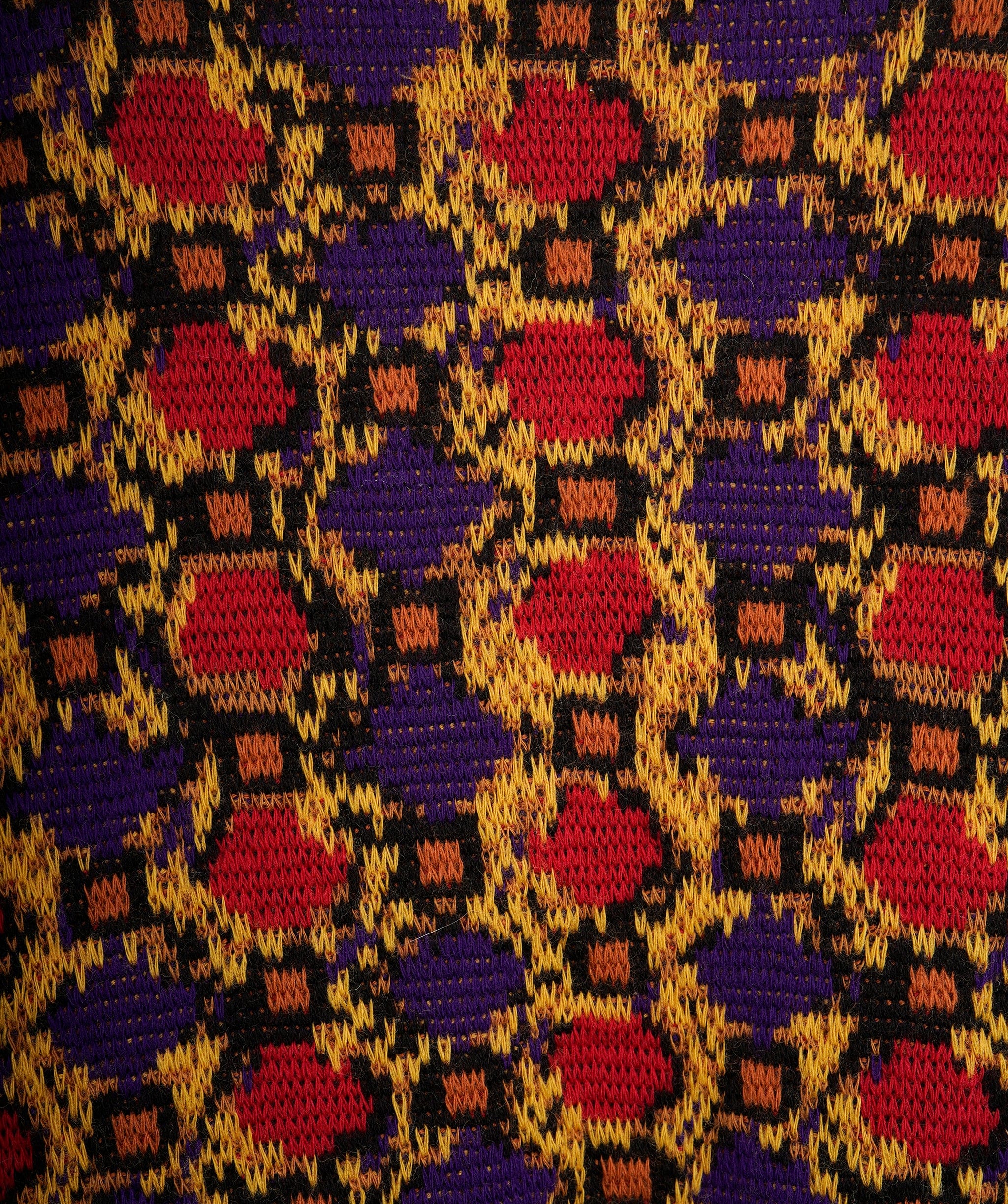 Celine Saint Laurent Black Vintage Detailed Knit Cardigan ALL0922