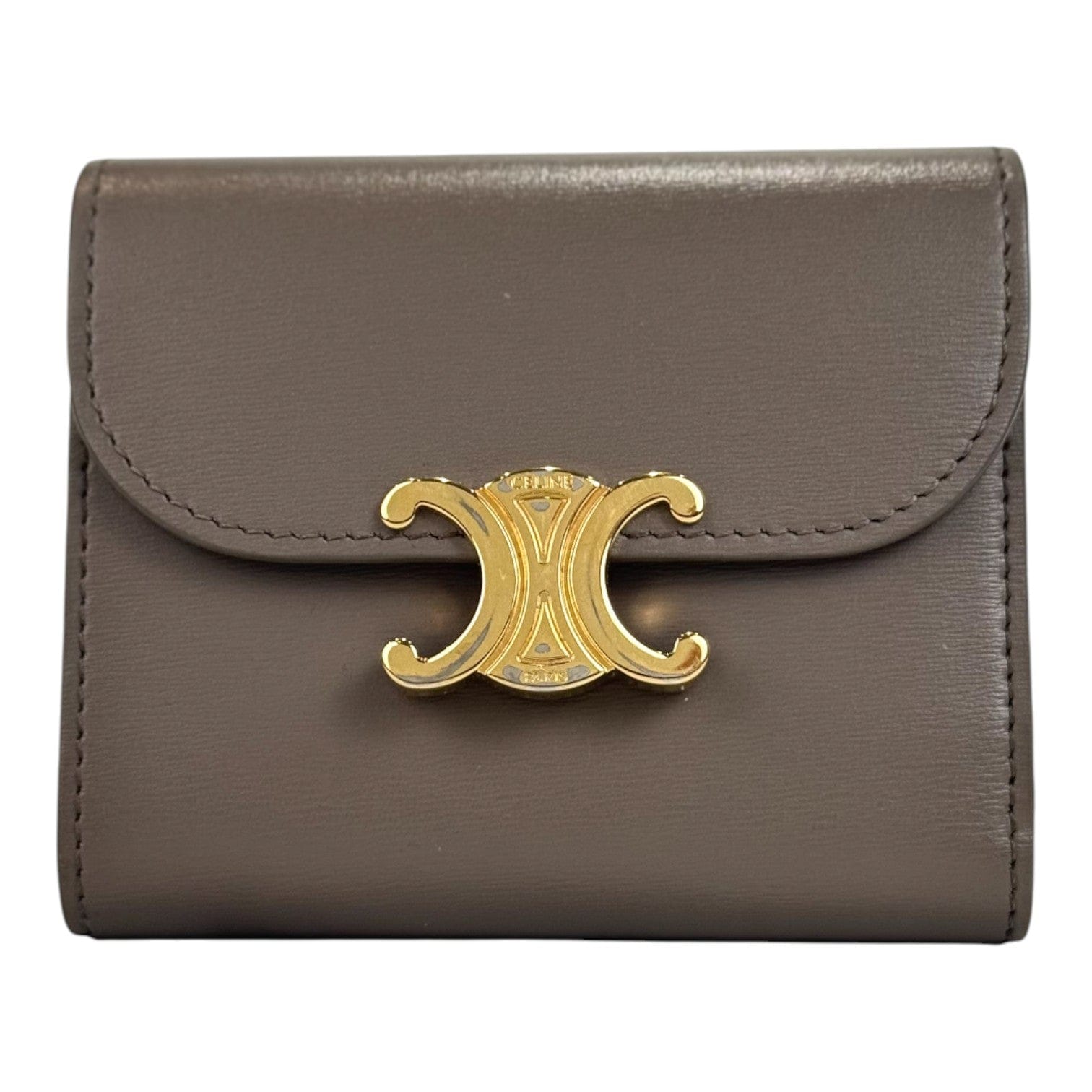 Celine Celine Small Flap Triomphe Wallet