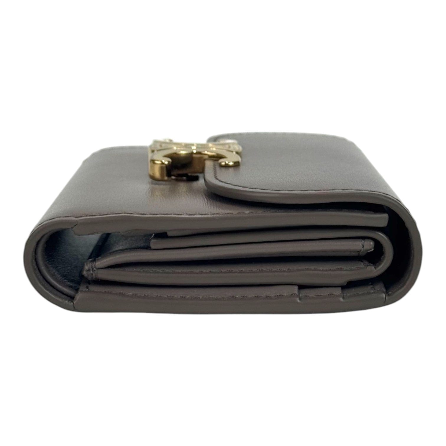 Celine Celine Small Flap Triomphe Wallet