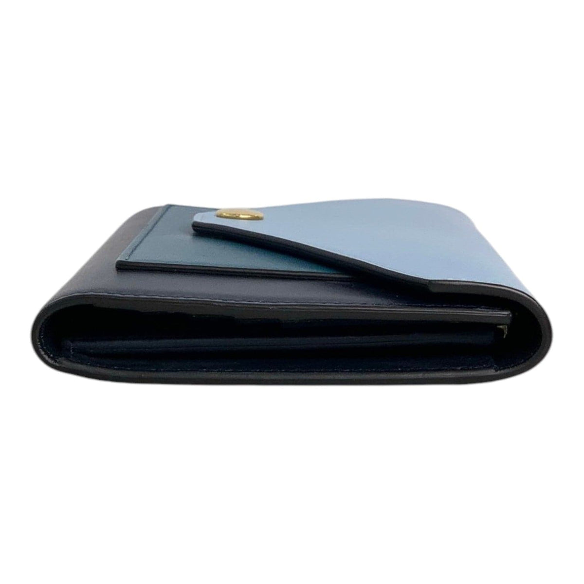 Celine Celine Tri-Tone Blue Pocket Envelope Wallet