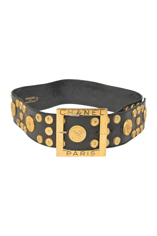 Chanel Chanel Belt WA4698 Black DXBS2331