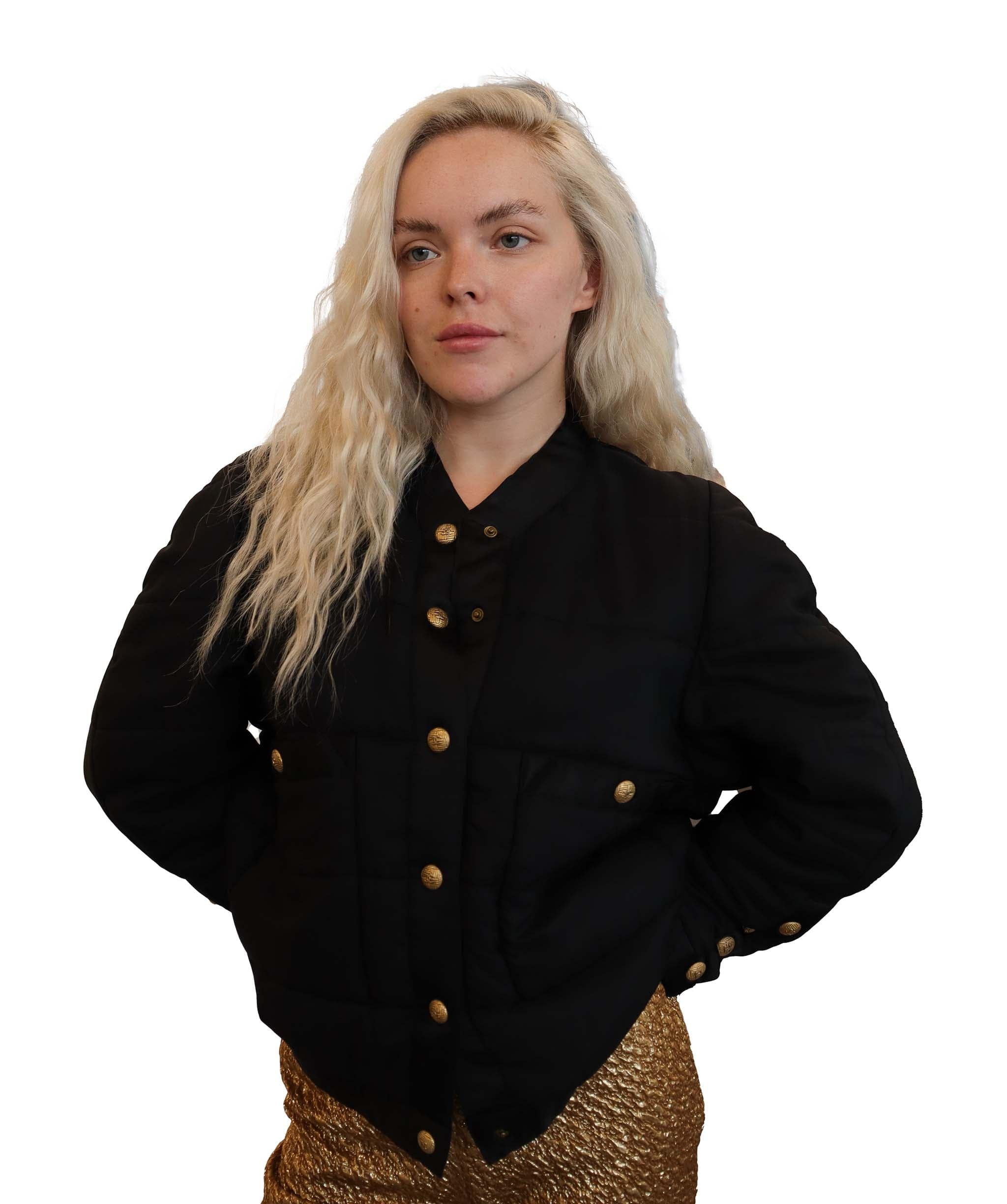 Chanel Chanel black down jacket - DXBS2548