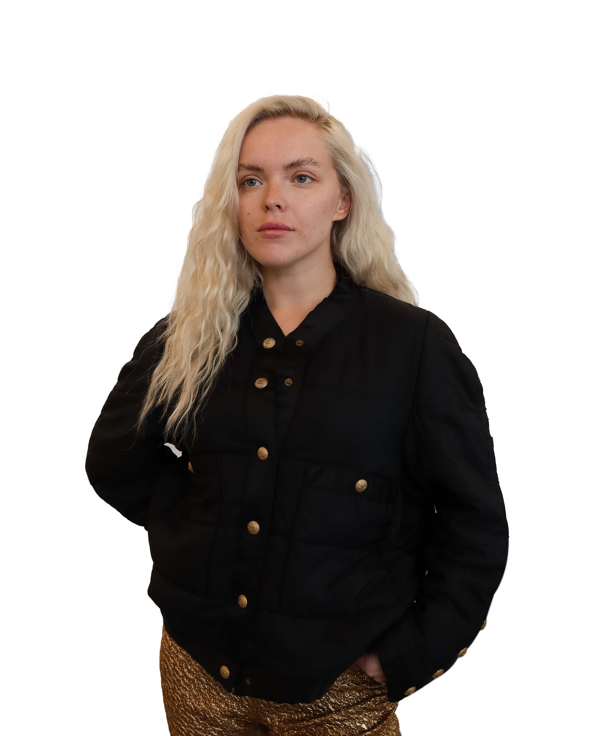 Chanel Chanel black down jacket - DXBS2548