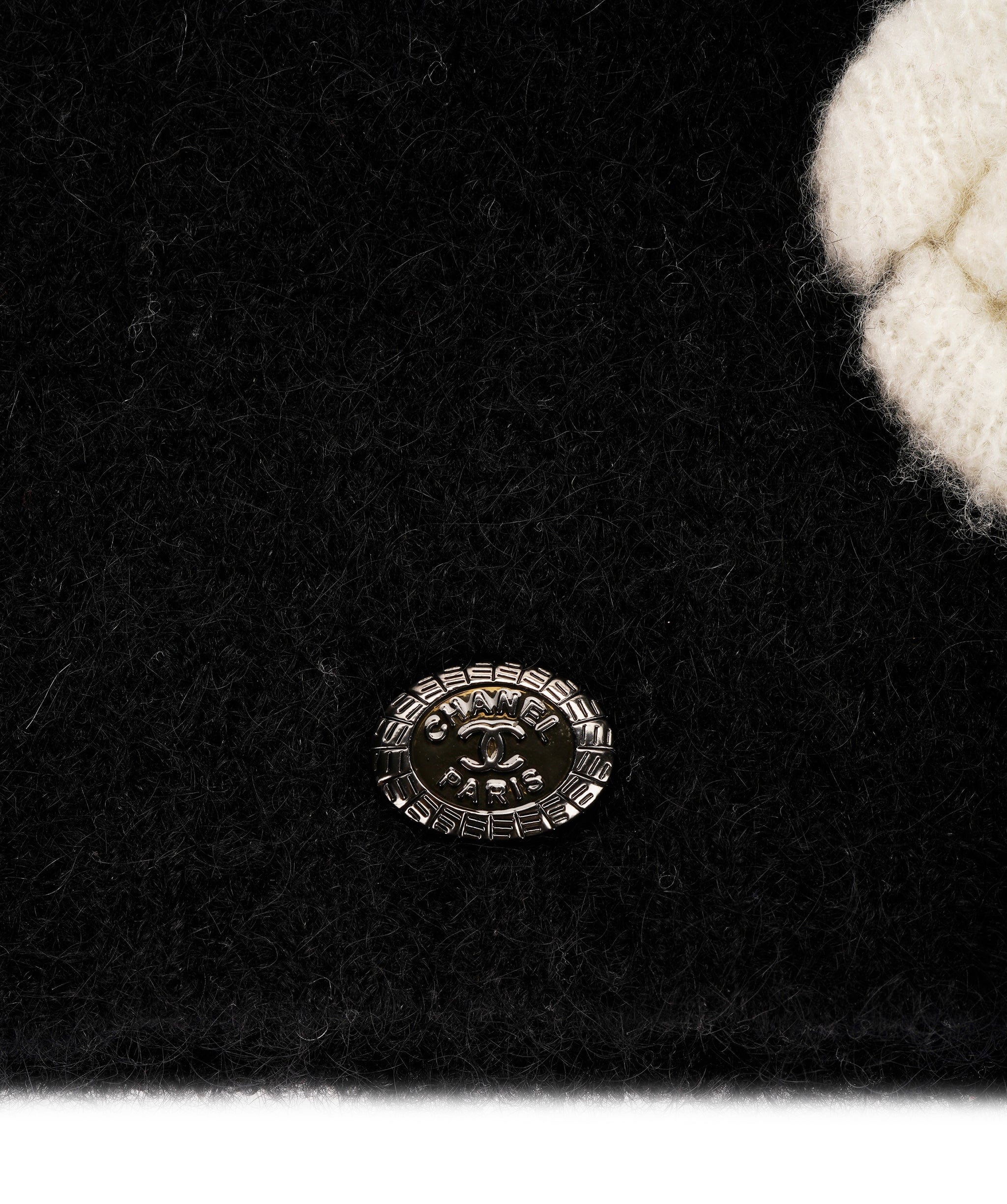Chanel Chanel camellia flower black snood - AJC0840