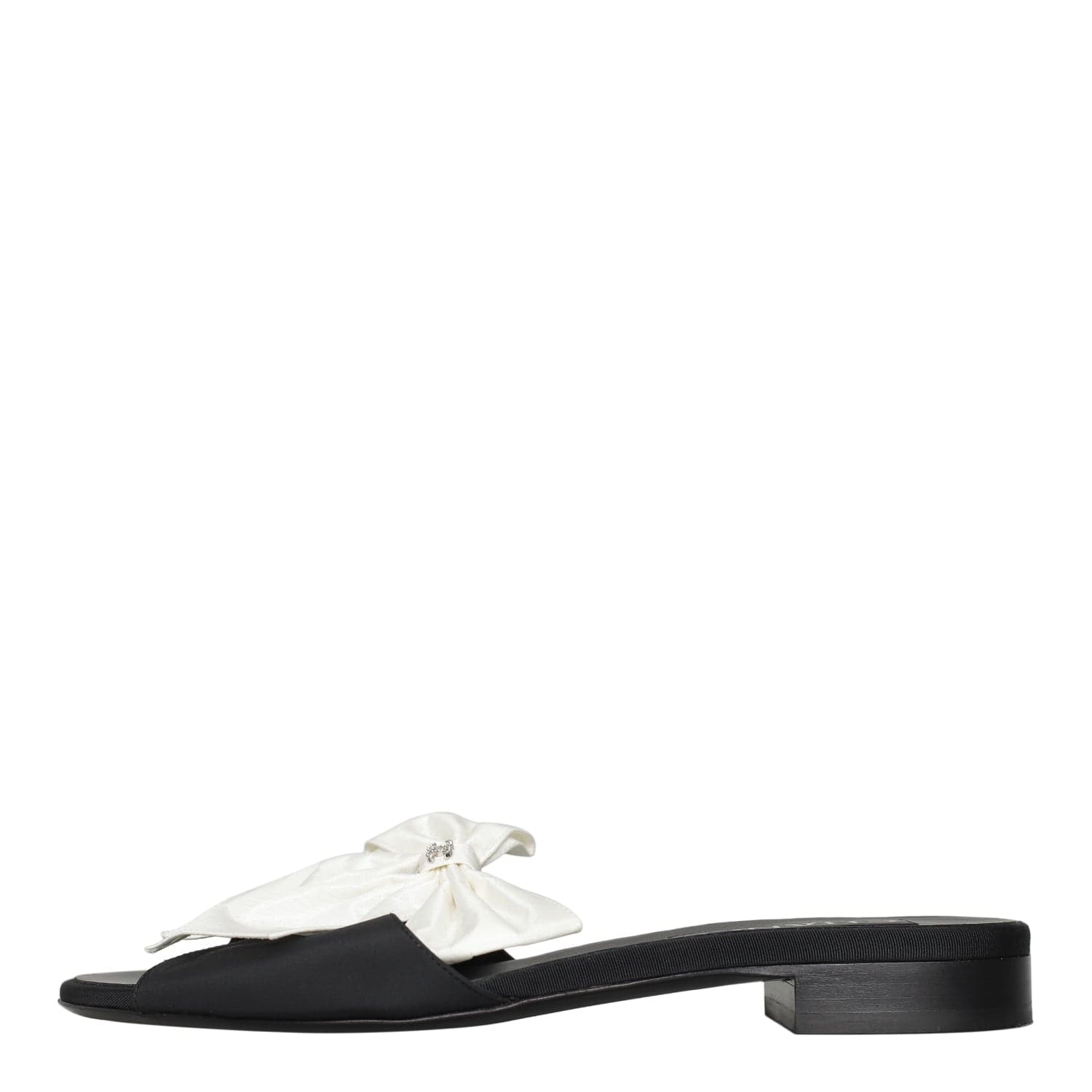 Chanel Chanel CC Embellished Bow Sandals