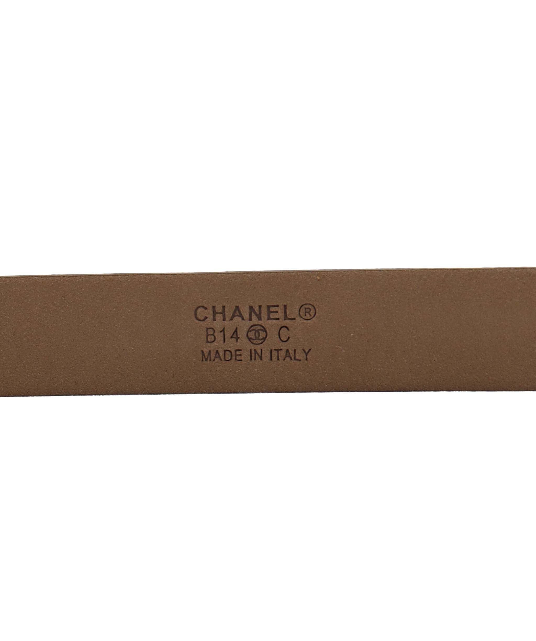 Chanel Chanel Chain Belt Double Layer Silver Lambskin SHW SKC1991