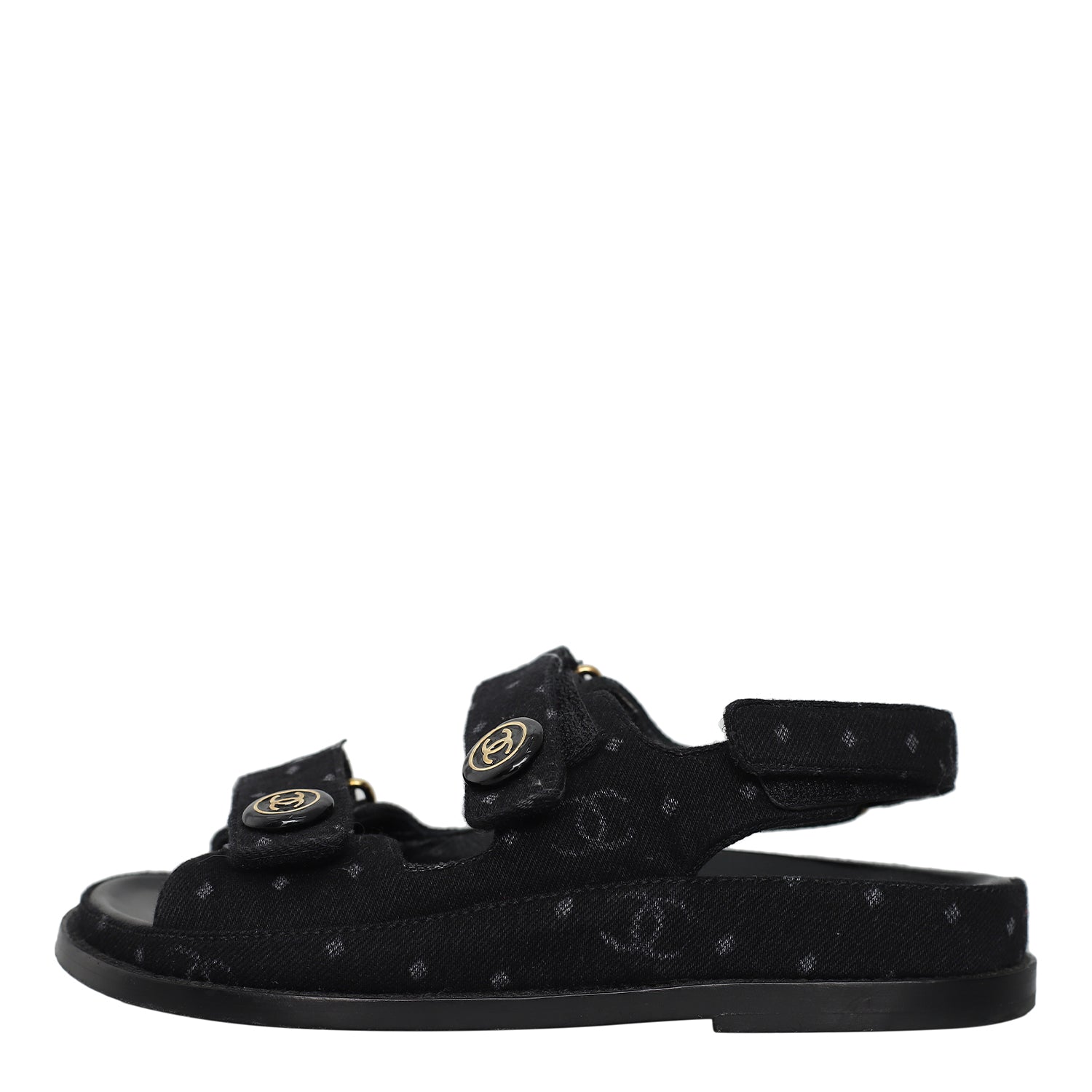 Chanel Chanel Denim Dad Sandals