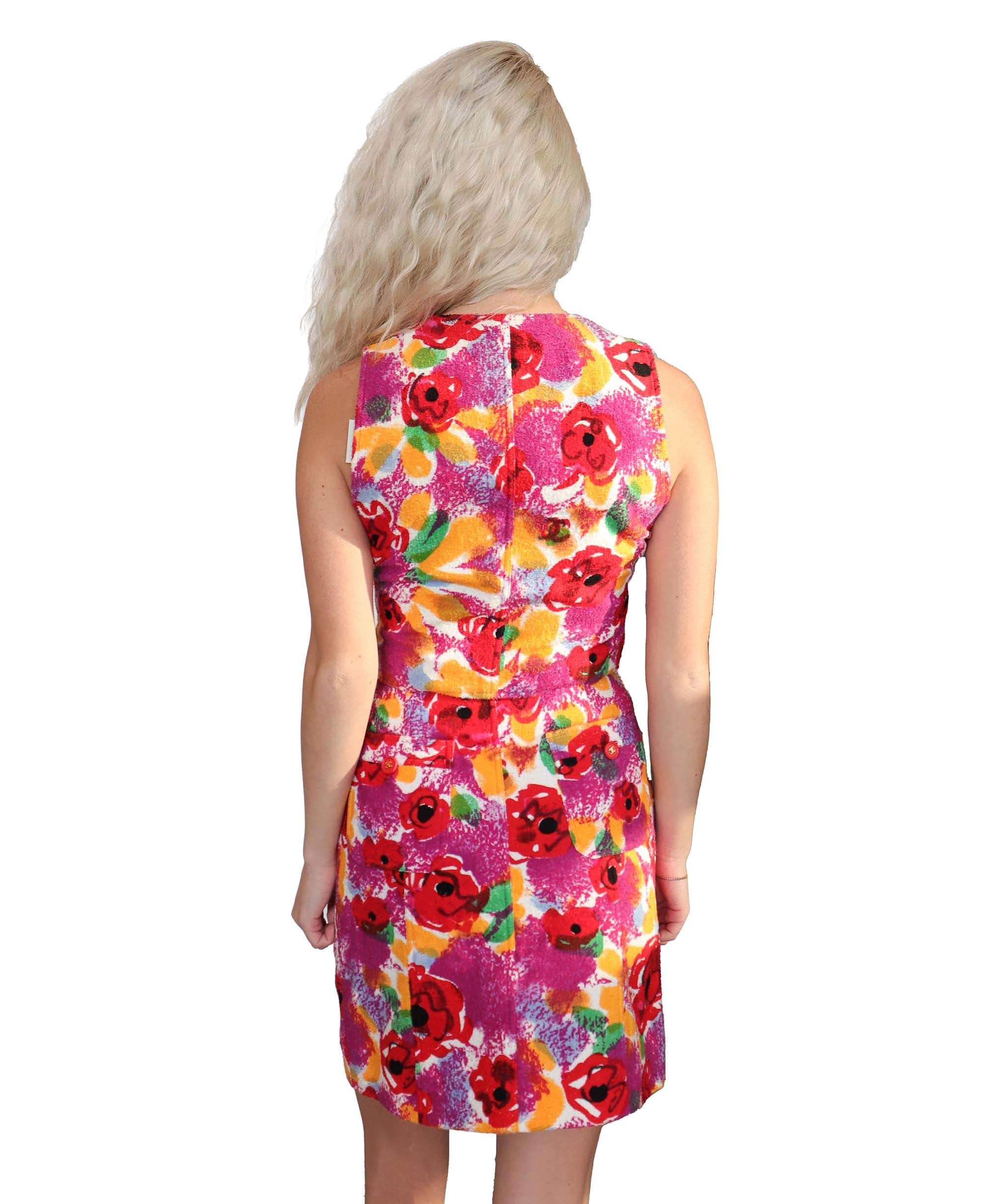 Chanel Chanel floral cotton set pink/ orange DXBS2537