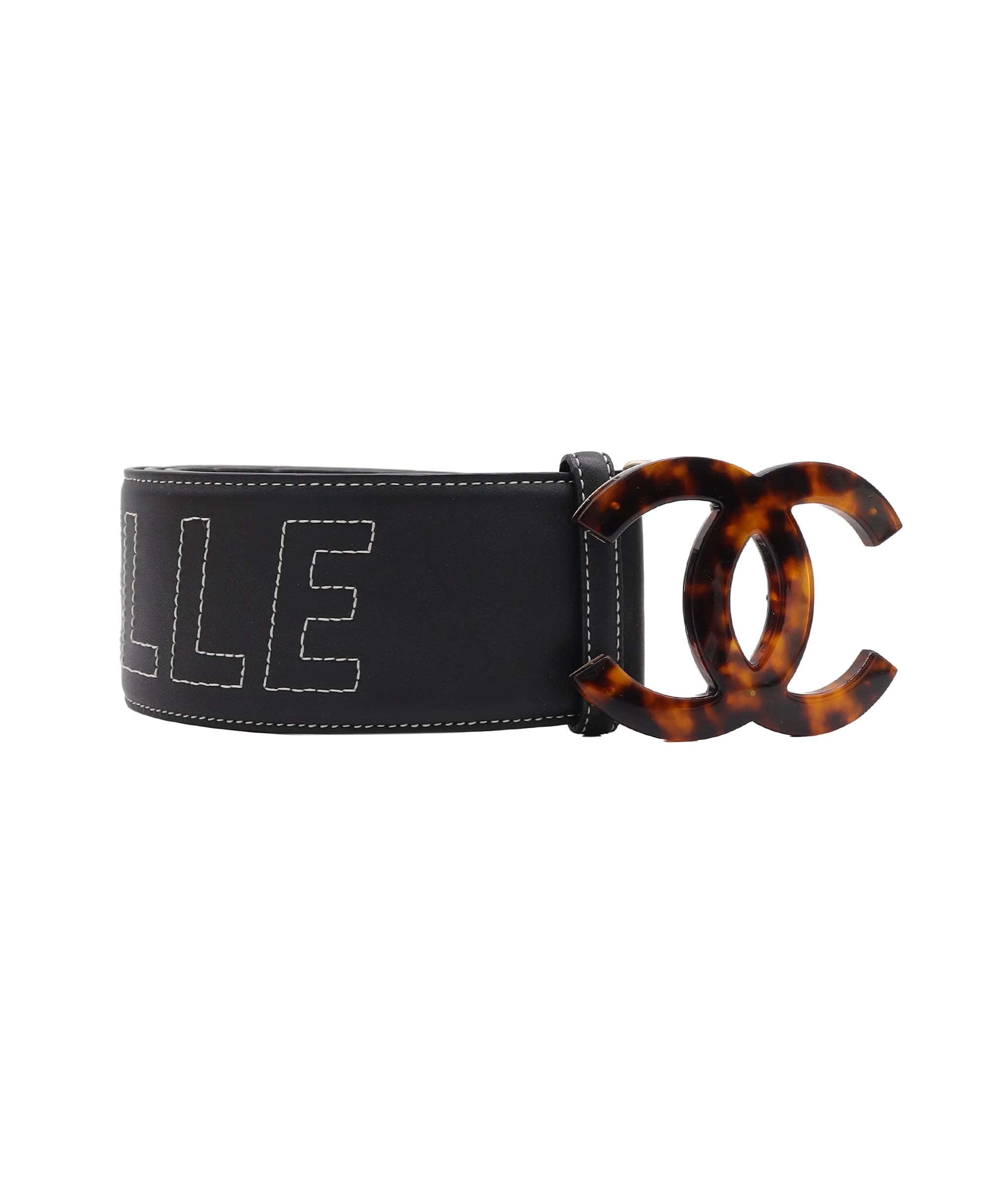 Chanel CHANEL "GABRIELLE" BELT BLACK ASC7312