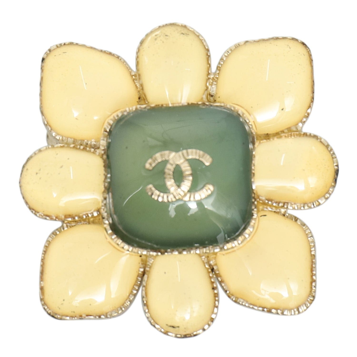 Chanel Chanel Gripoix CC Brooch
