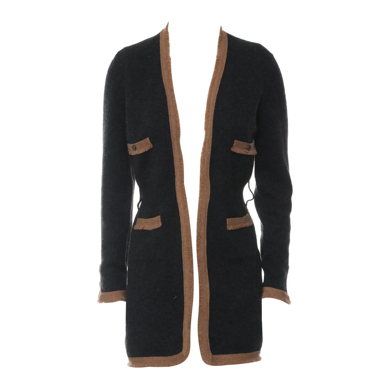 Chanel Chanel Knit Pocket Long Cardigan