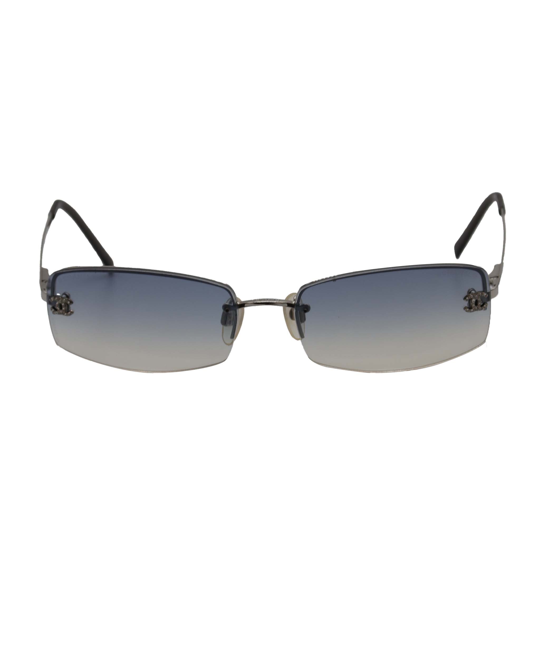 Chanel rihinestone gray orders sunglasses