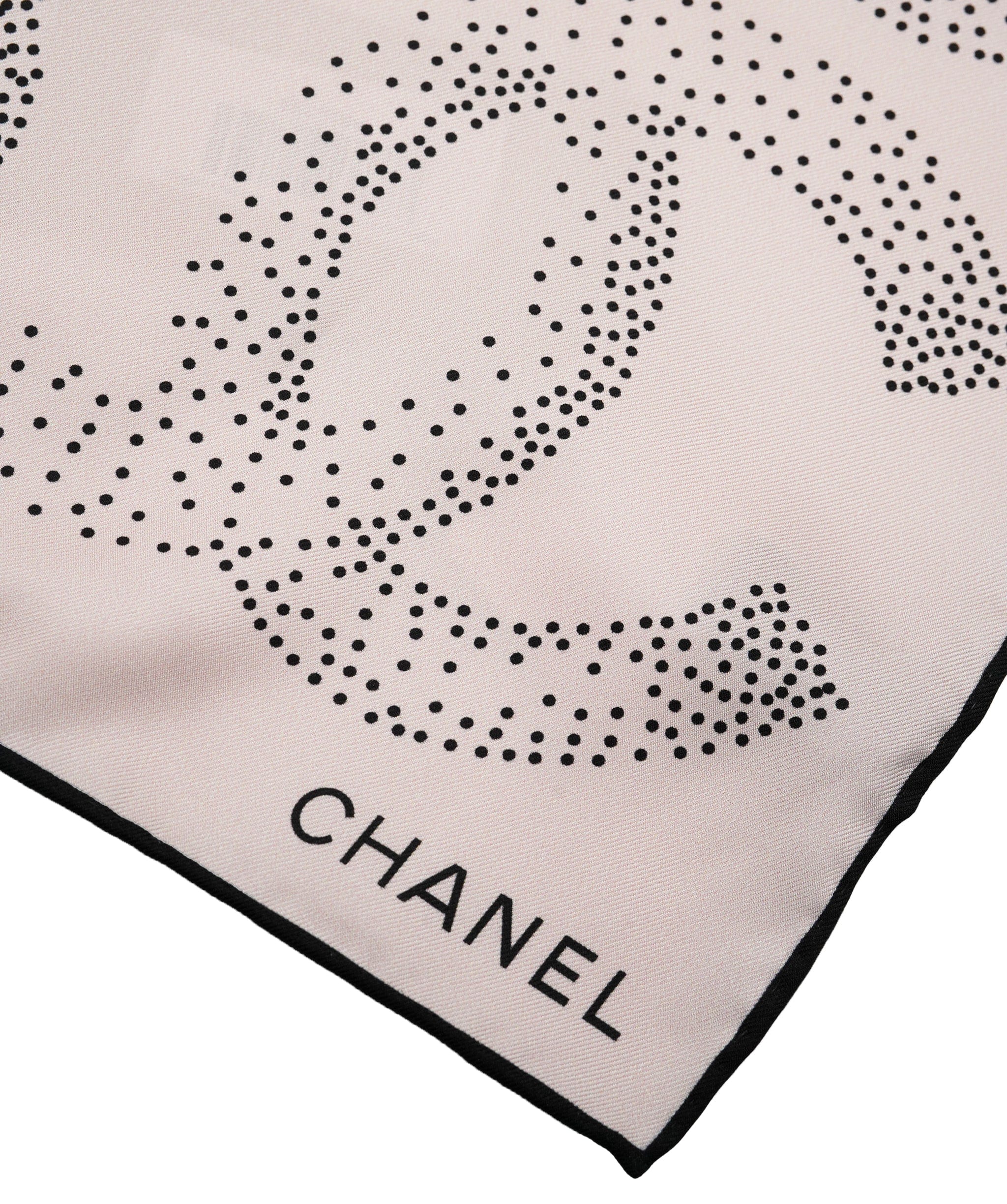 Chanel Chanel silk scarf, pink excellent condition AKL0119