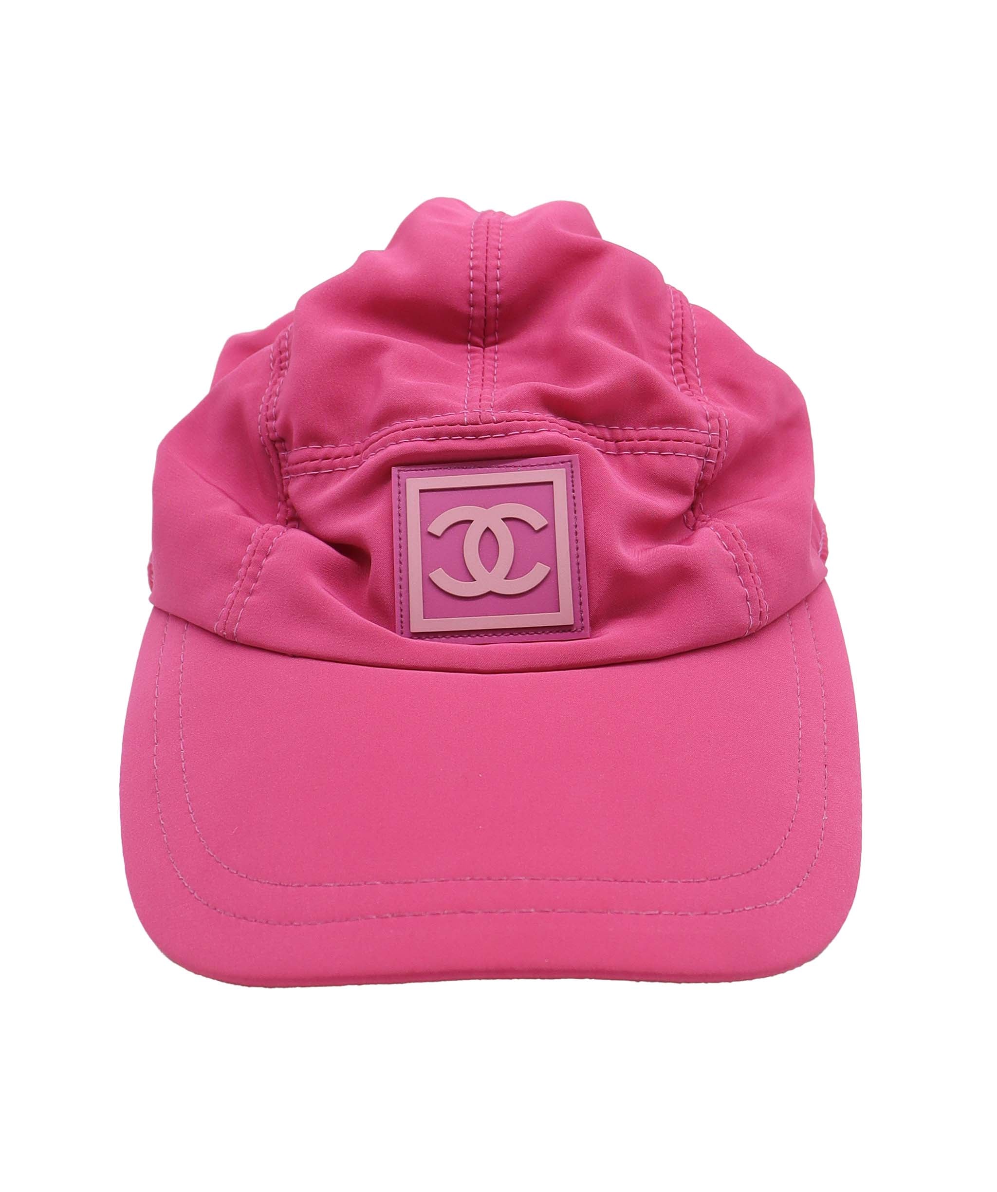 Chanel Chanel Sport Line Nylon Pink Cap Size S DXBS3709