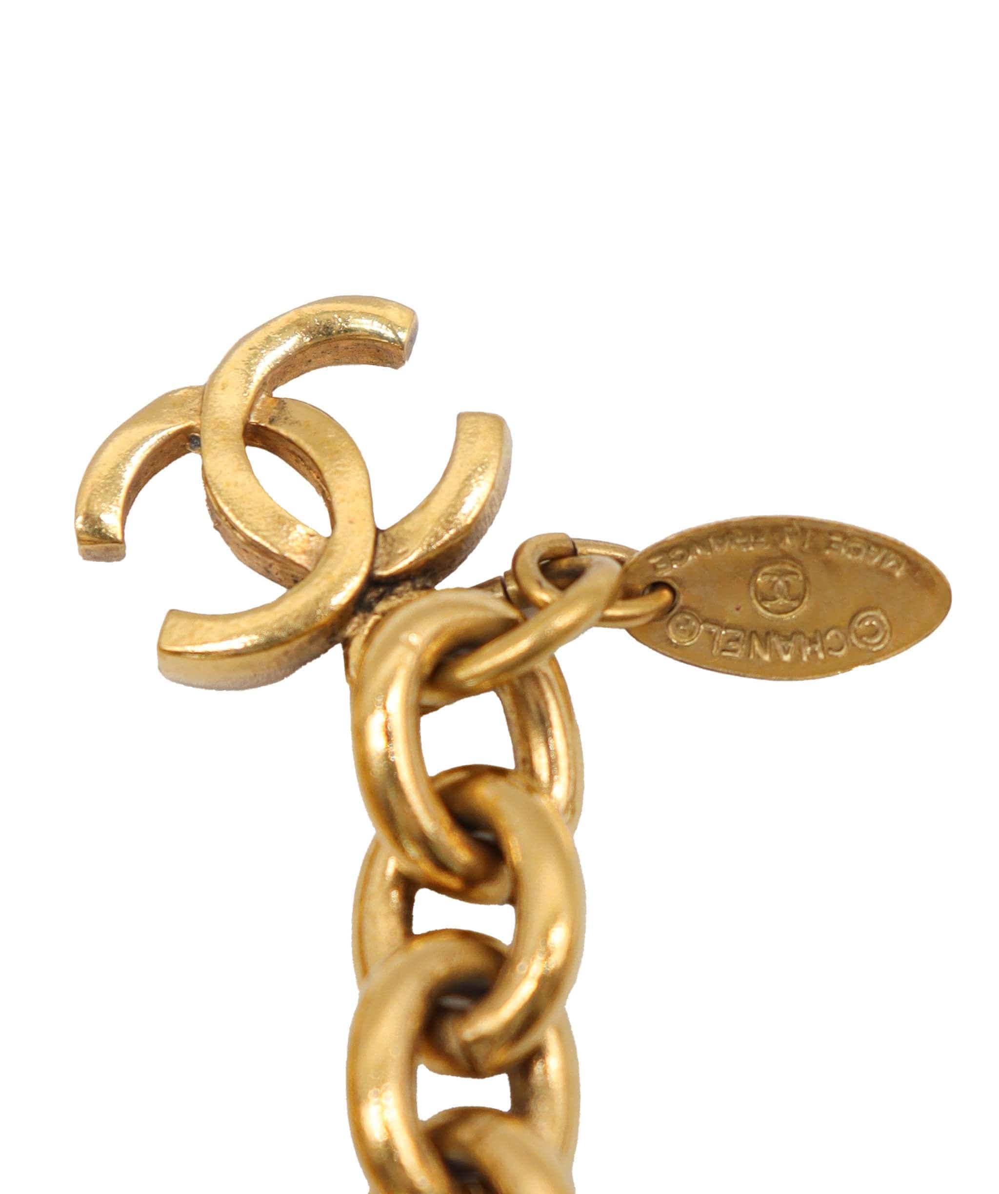 Chanel CHANEL TRIPLE CHAIN BELT COCOMARK ACCESSORY DXBS4144