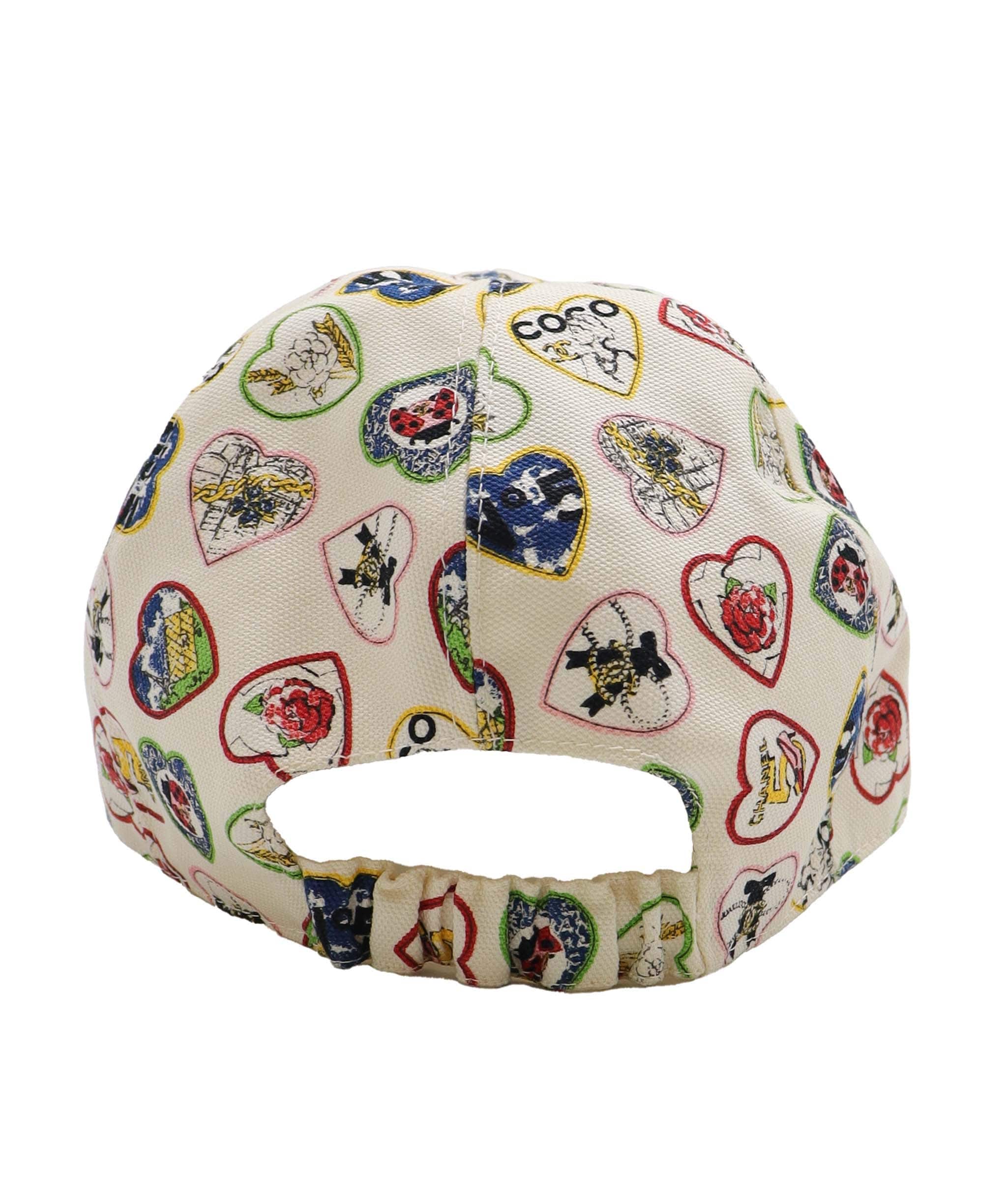Chanel Chanel Valentine Cotton Ivory Cap Size M DXBS3646