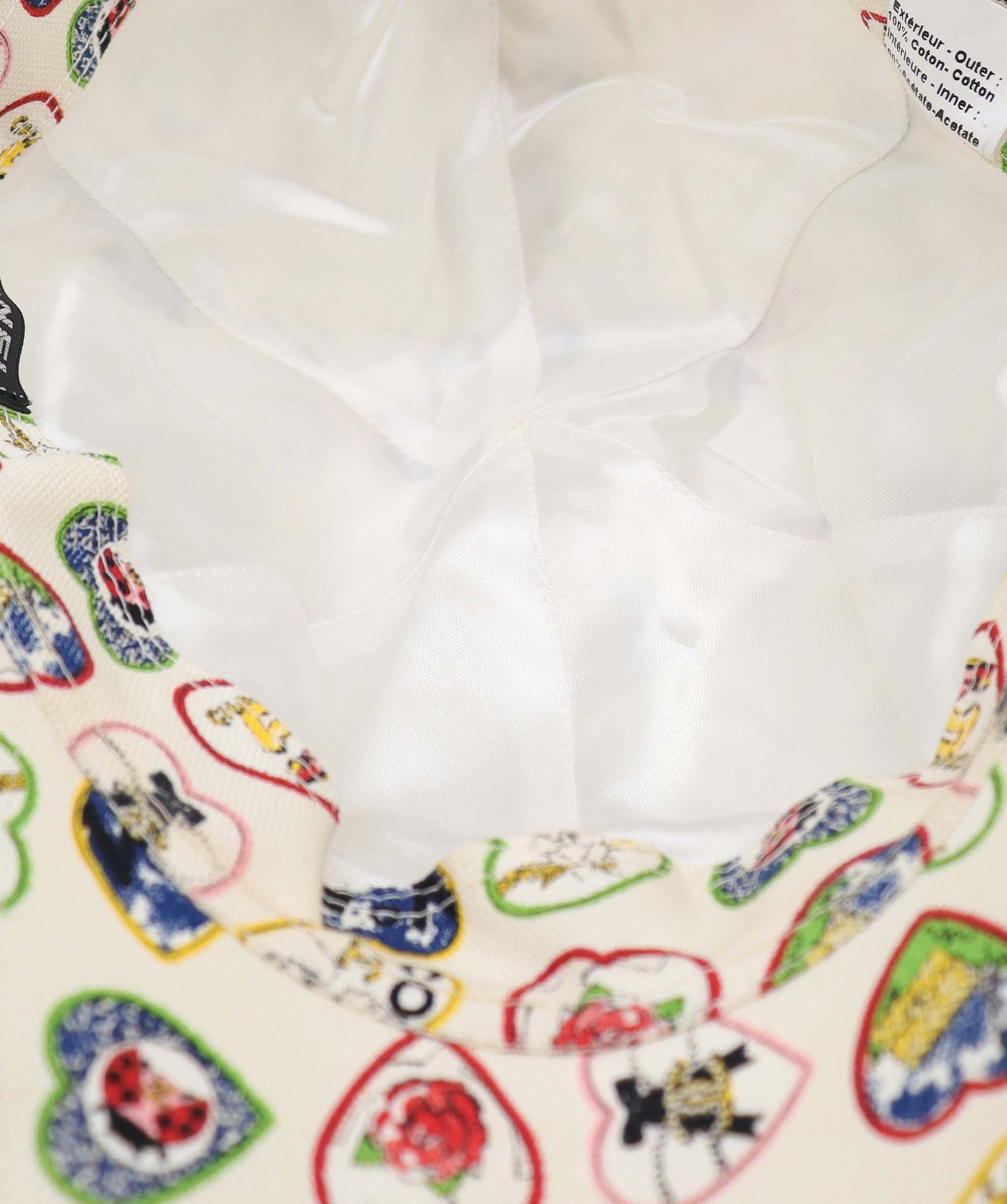 Chanel Chanel Valentine Cotton Ivory Cap Size M DXBS3646