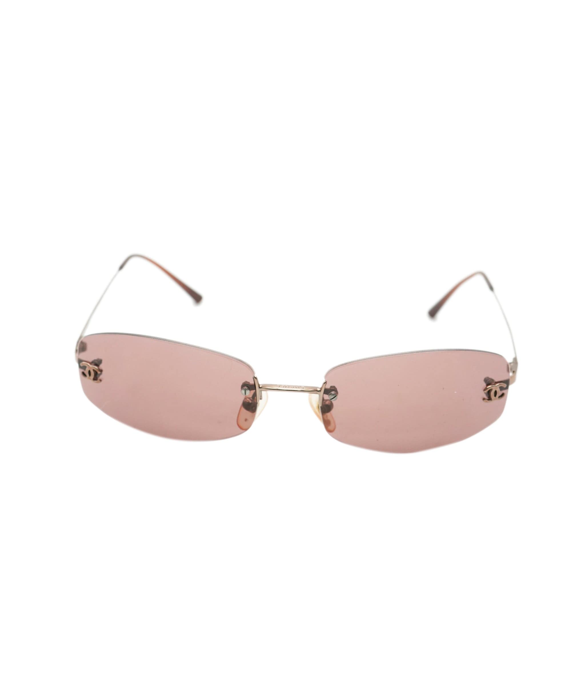 Chanel Chanel Vintage Brown rimless sunglasses ALC2439