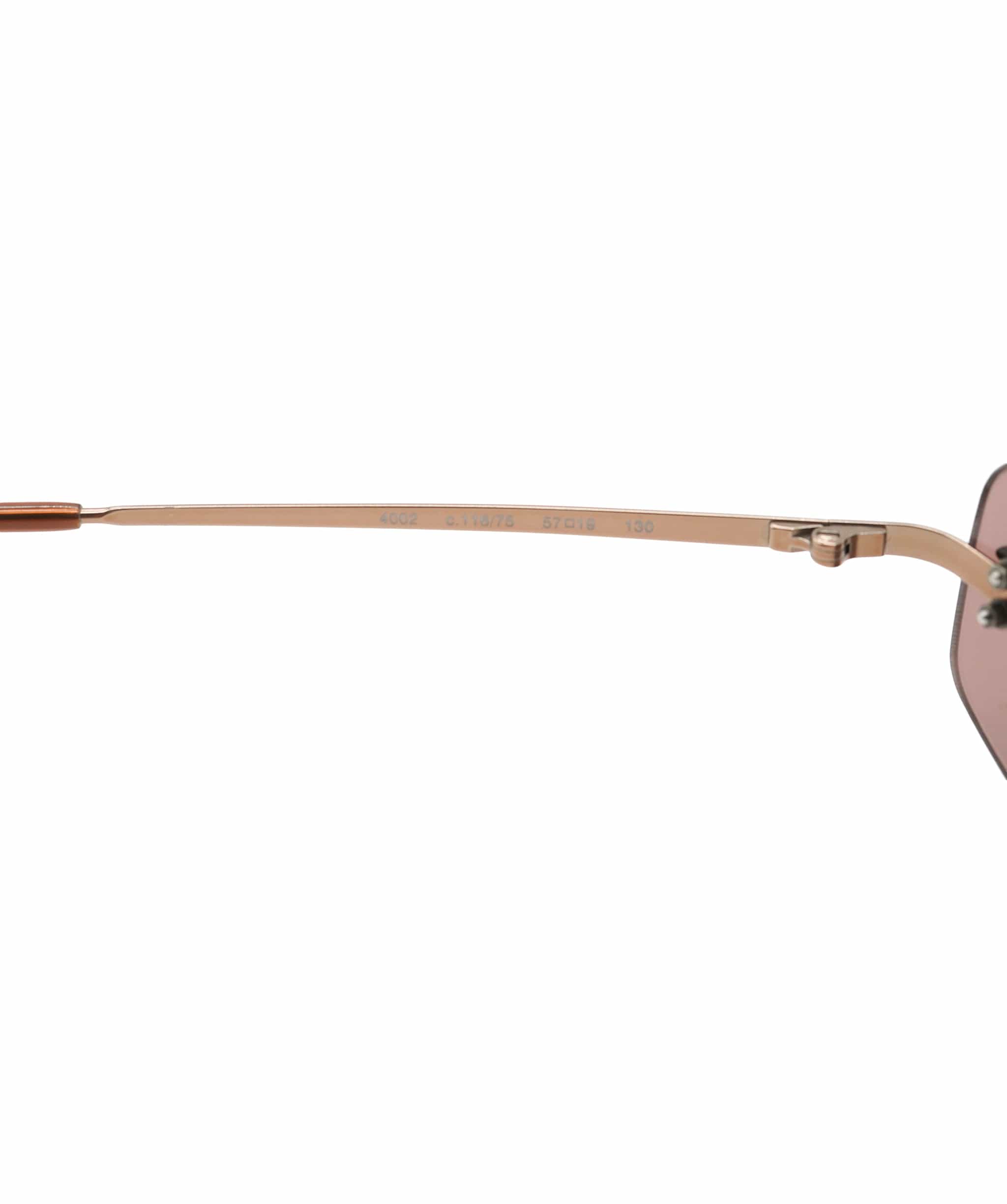 Chanel Chanel Vintage Brown rimless sunglasses ALC2439