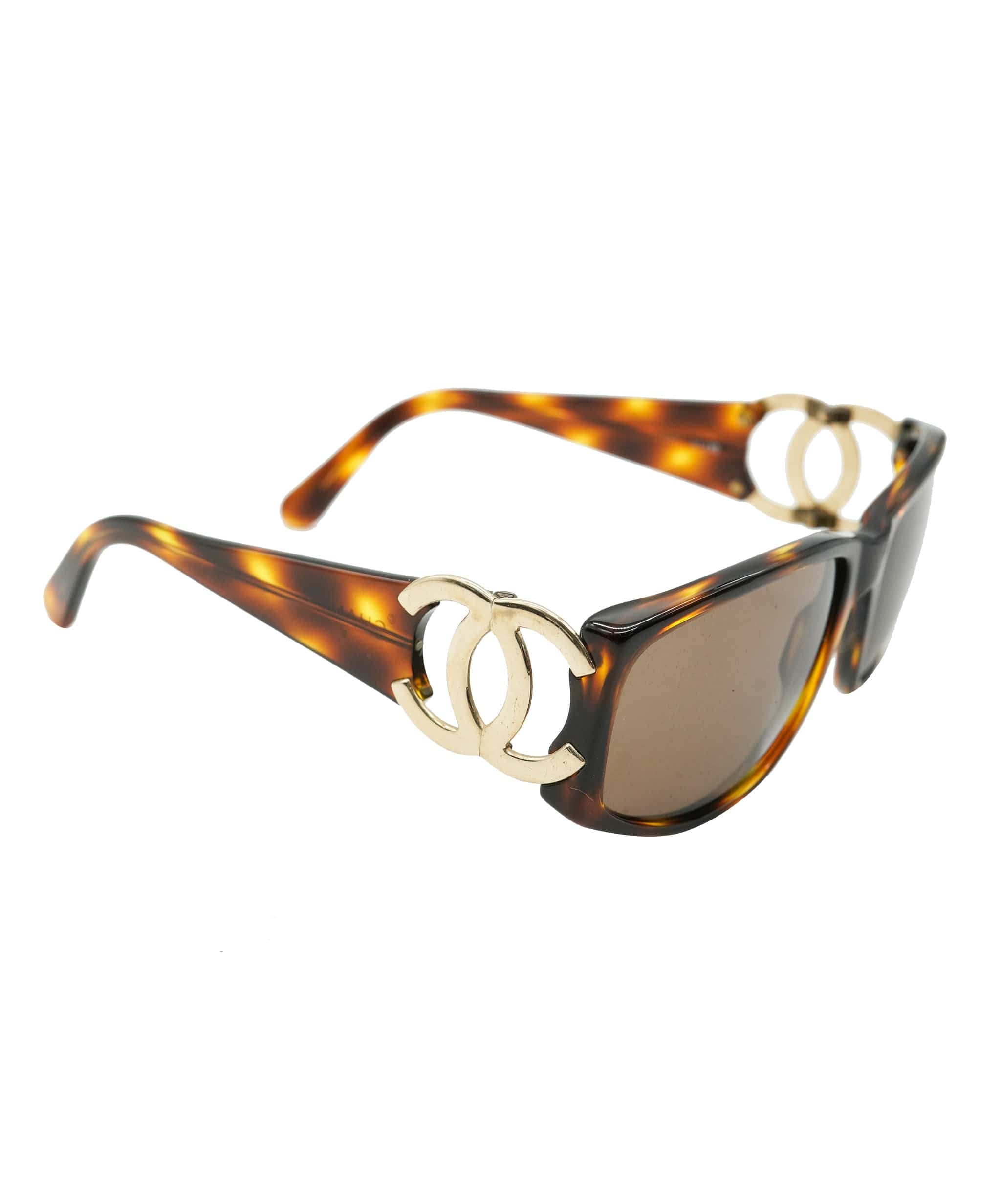 Chanel Chanel Vintage CC Tortoiseshell sunglasses ALC2438