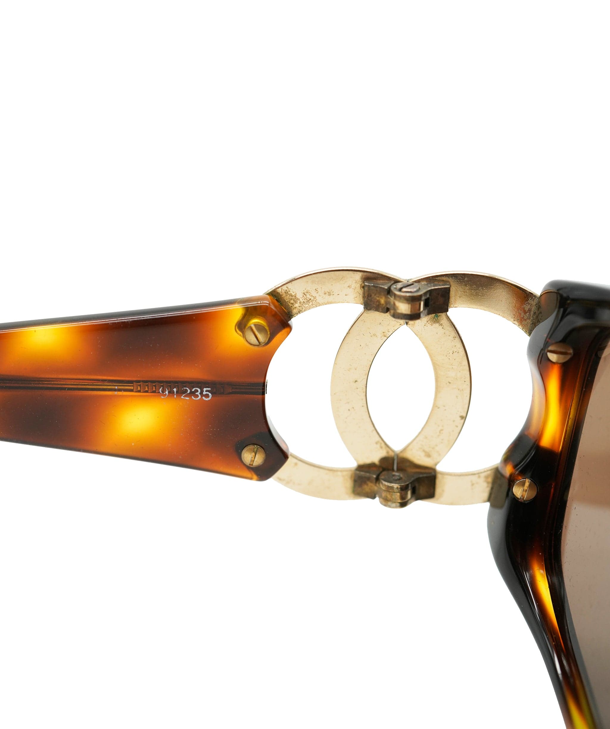 Chanel Chanel Vintage CC Tortoiseshell sunglasses ALC2438