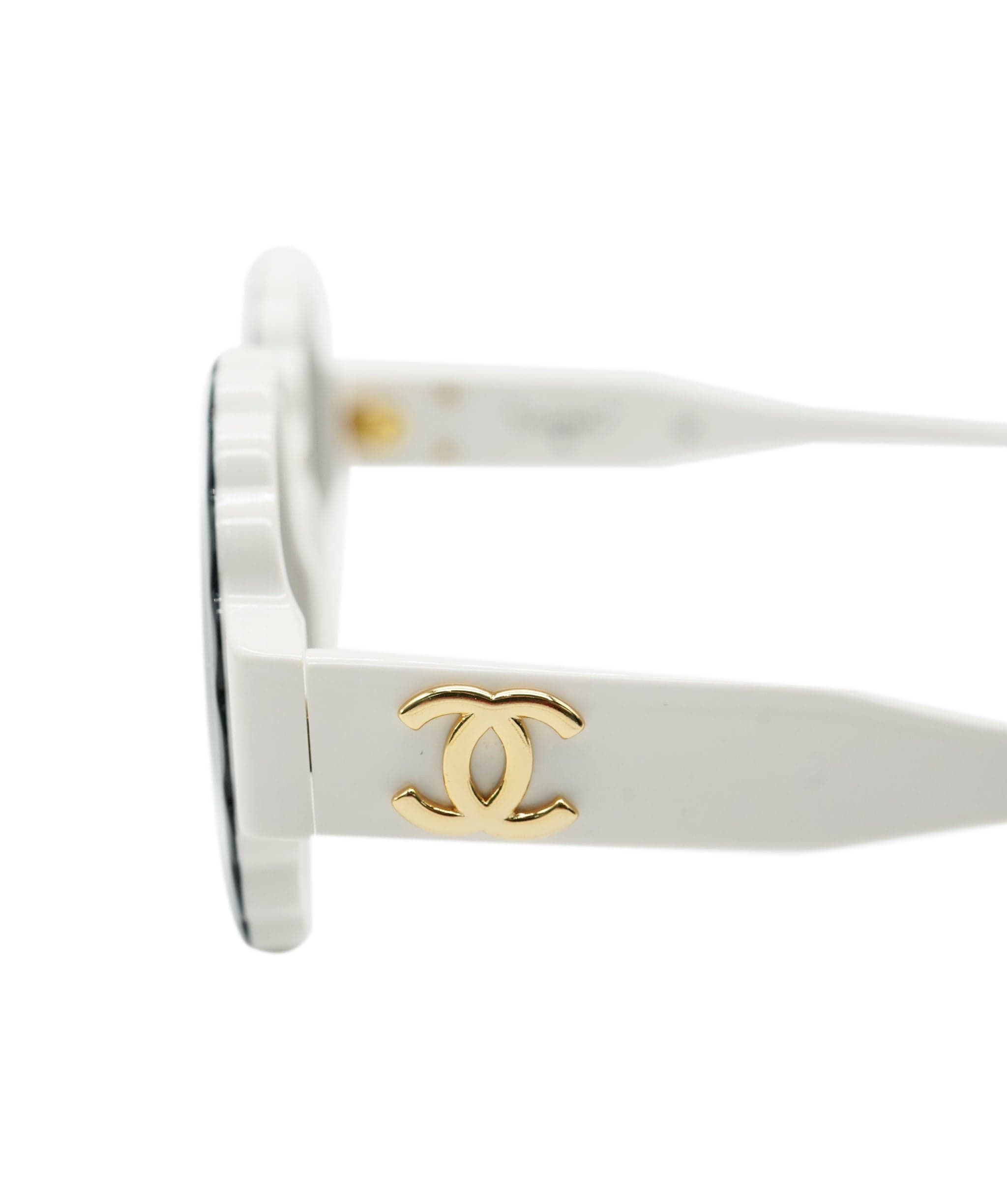 Chanel Chanel Vintage Frames White Black ALTC0002