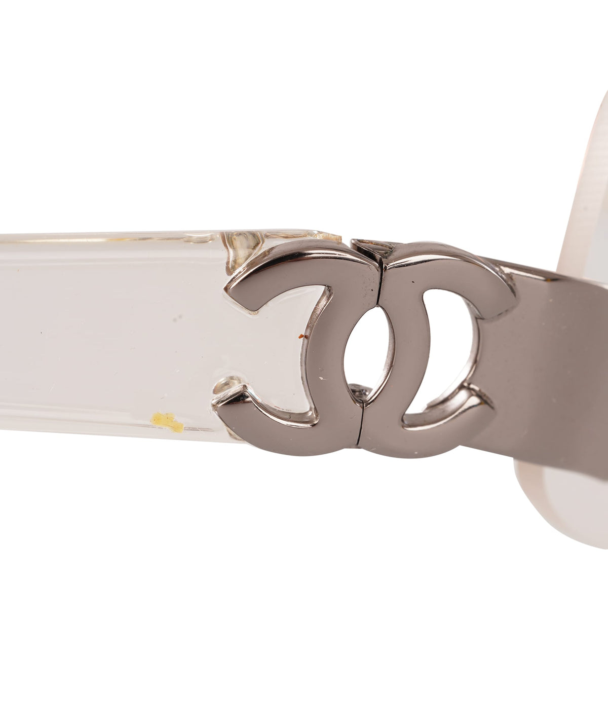 Chanel Chanel Vintage Transparent Rimless CC Sunglasses ALC4339